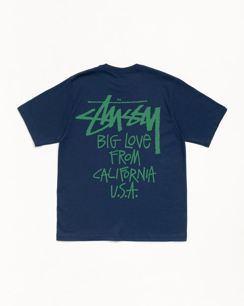 Big Love Tee Mens Short Sleeve In Navy