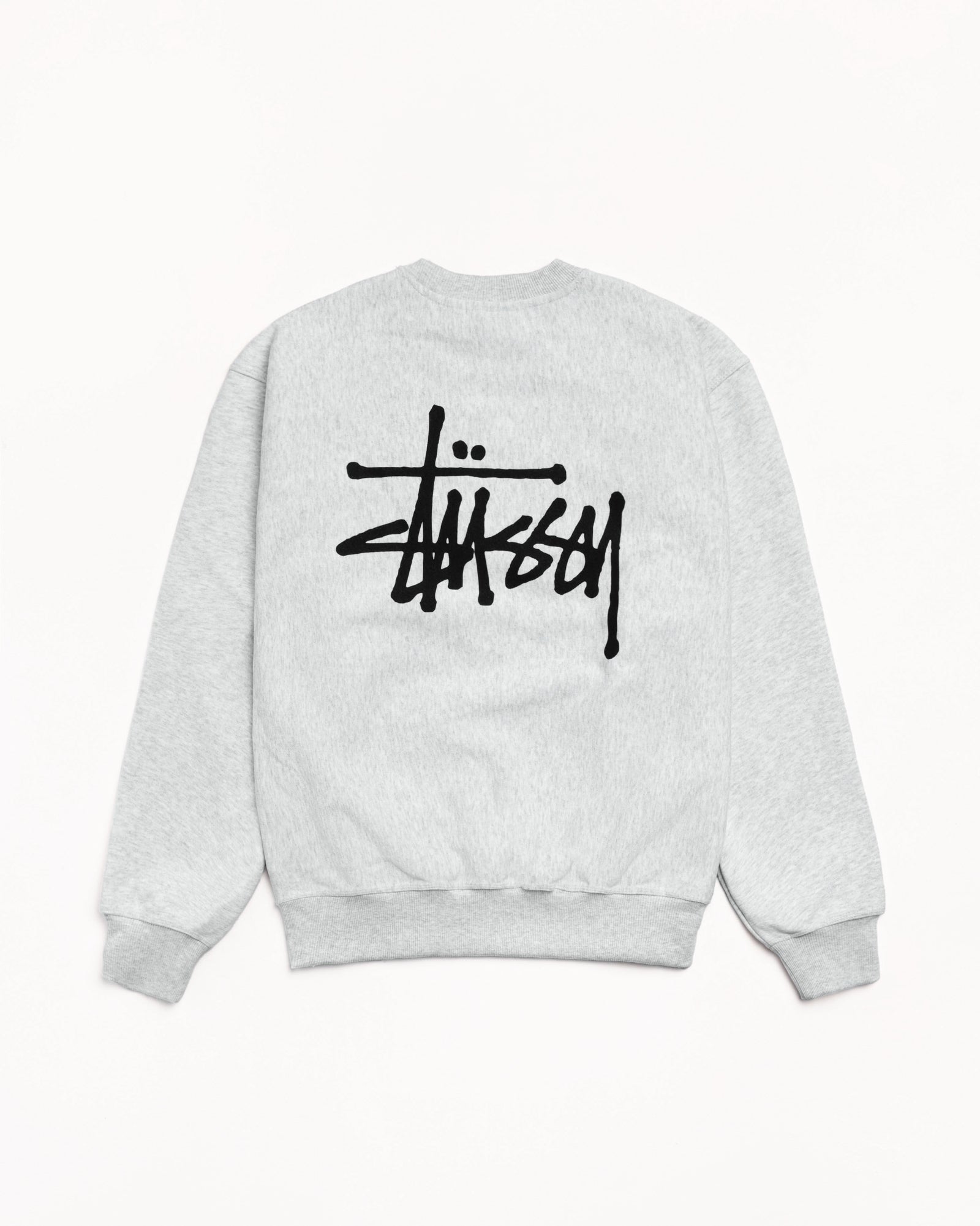 STUSSY  1st Annual Applique crew sweat STUSSY 1st Annual Applique crew sweat Stussy Chenille Arch App