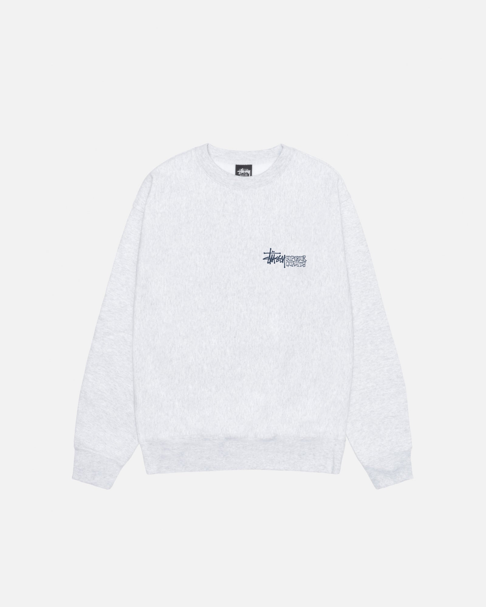 Superior Quality Crew in ash heather – Stüssy