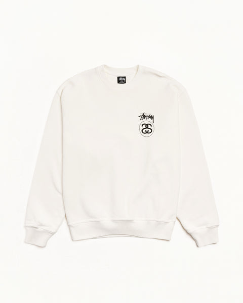 Stock Link Crew Pigment Dyed – Natural | Sweats | Stüssy