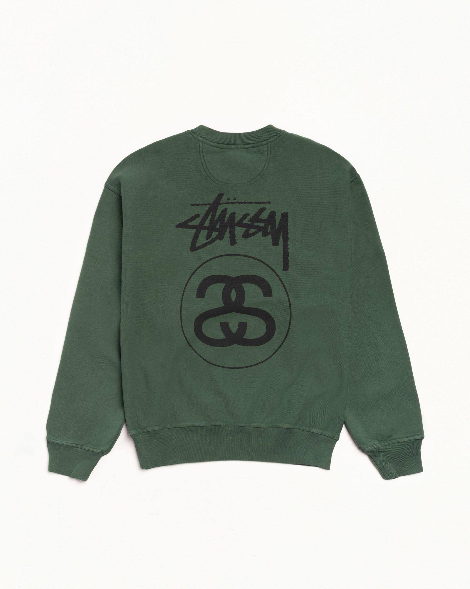 トップス STUSSY 24aw ATHLETICS CREW Stüssy: Men's Athletics Crew (Washed Black) | DSMNY E-SHOP