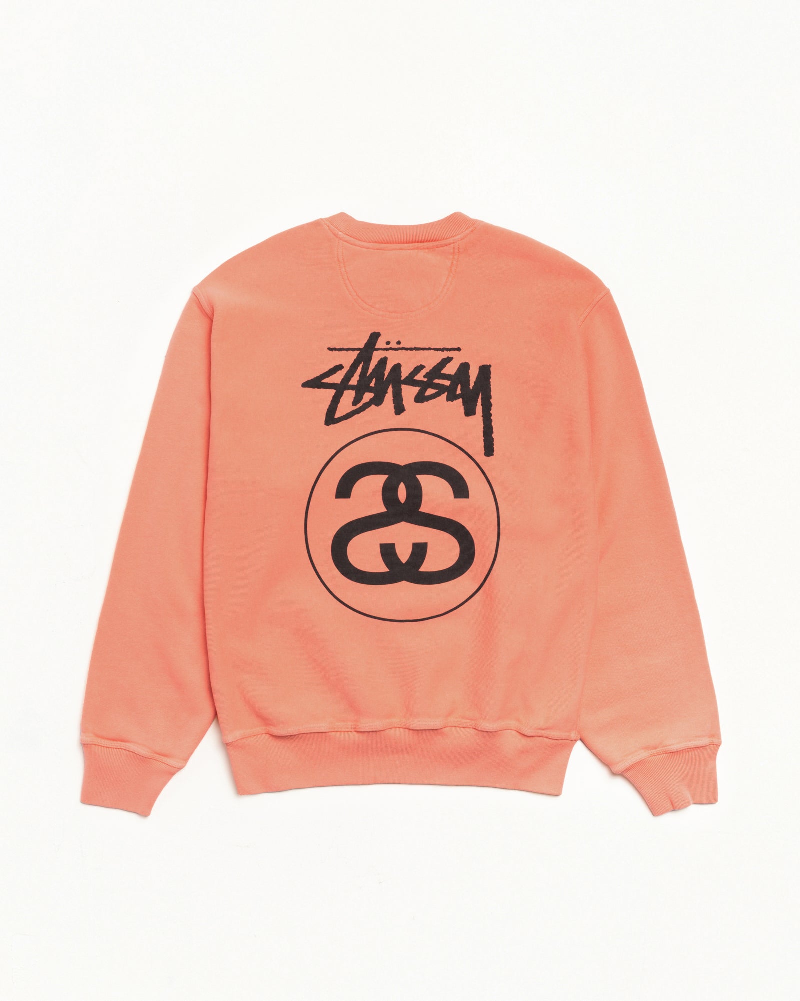 Stock Link Crew Pigment Dyed – Sherbert | Sweats | Stüssy