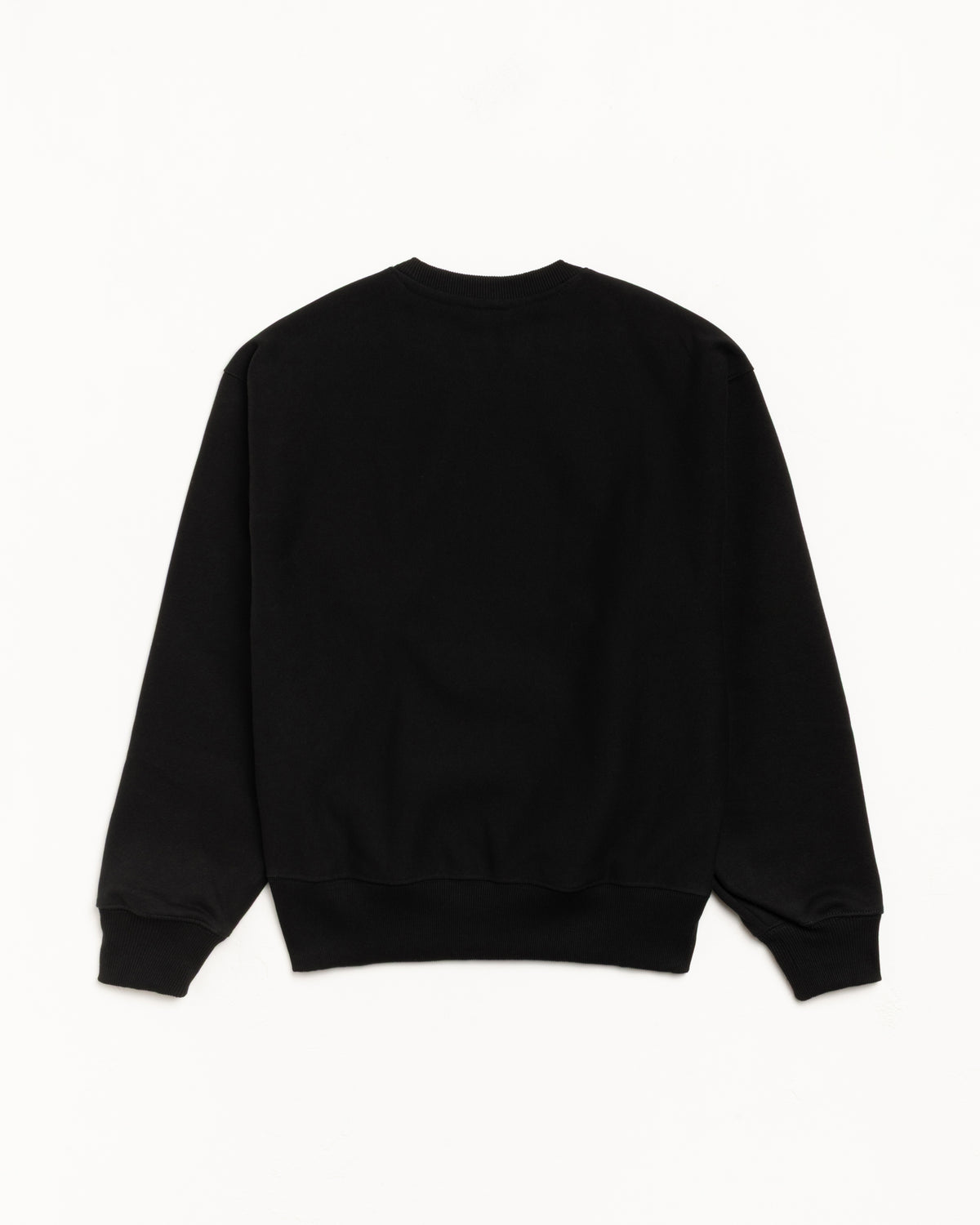 Long Range Crew – Black | Crew Sweats | Stüssy