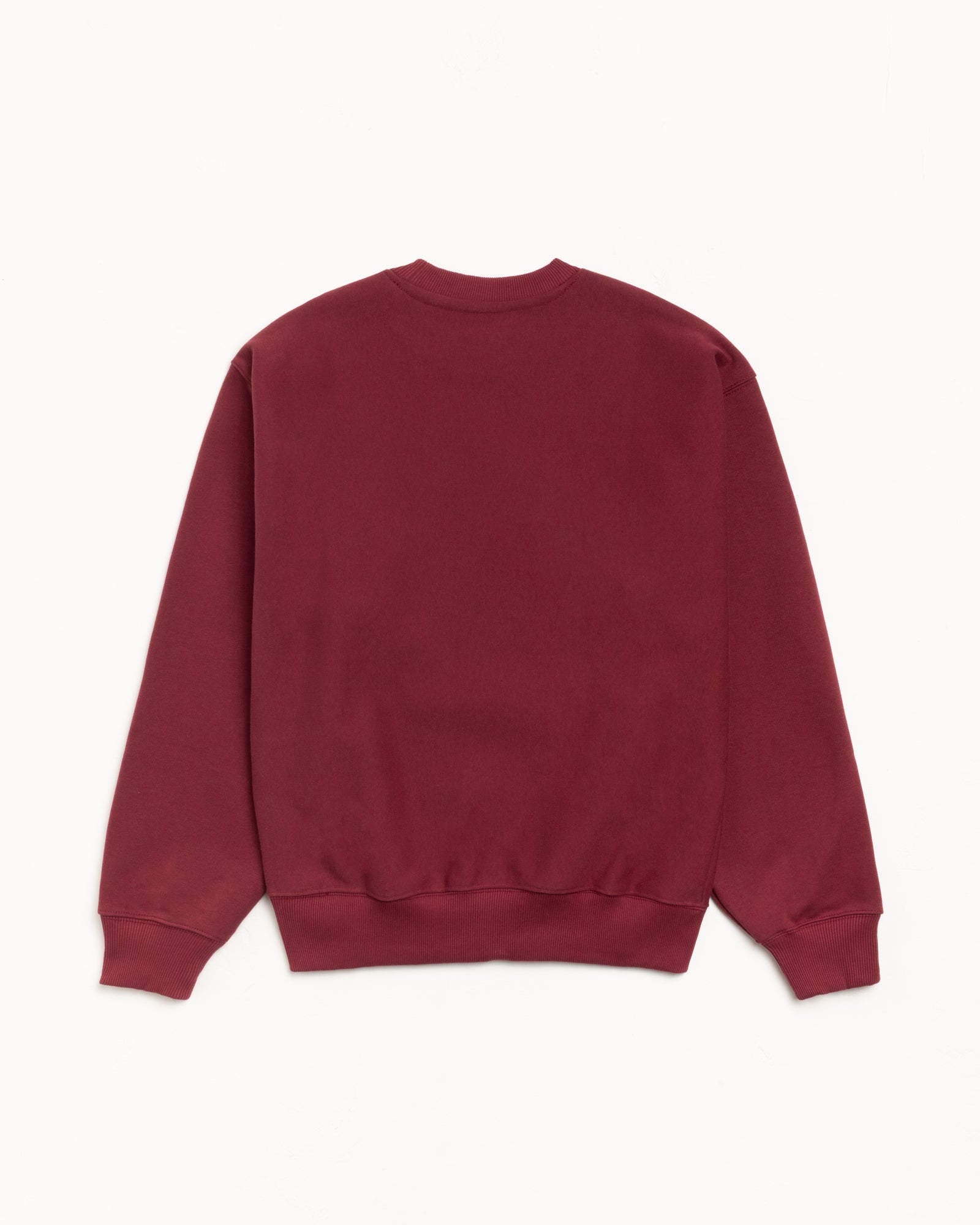 Long Range Crew – Wine | Crew Sweats | Stüssy