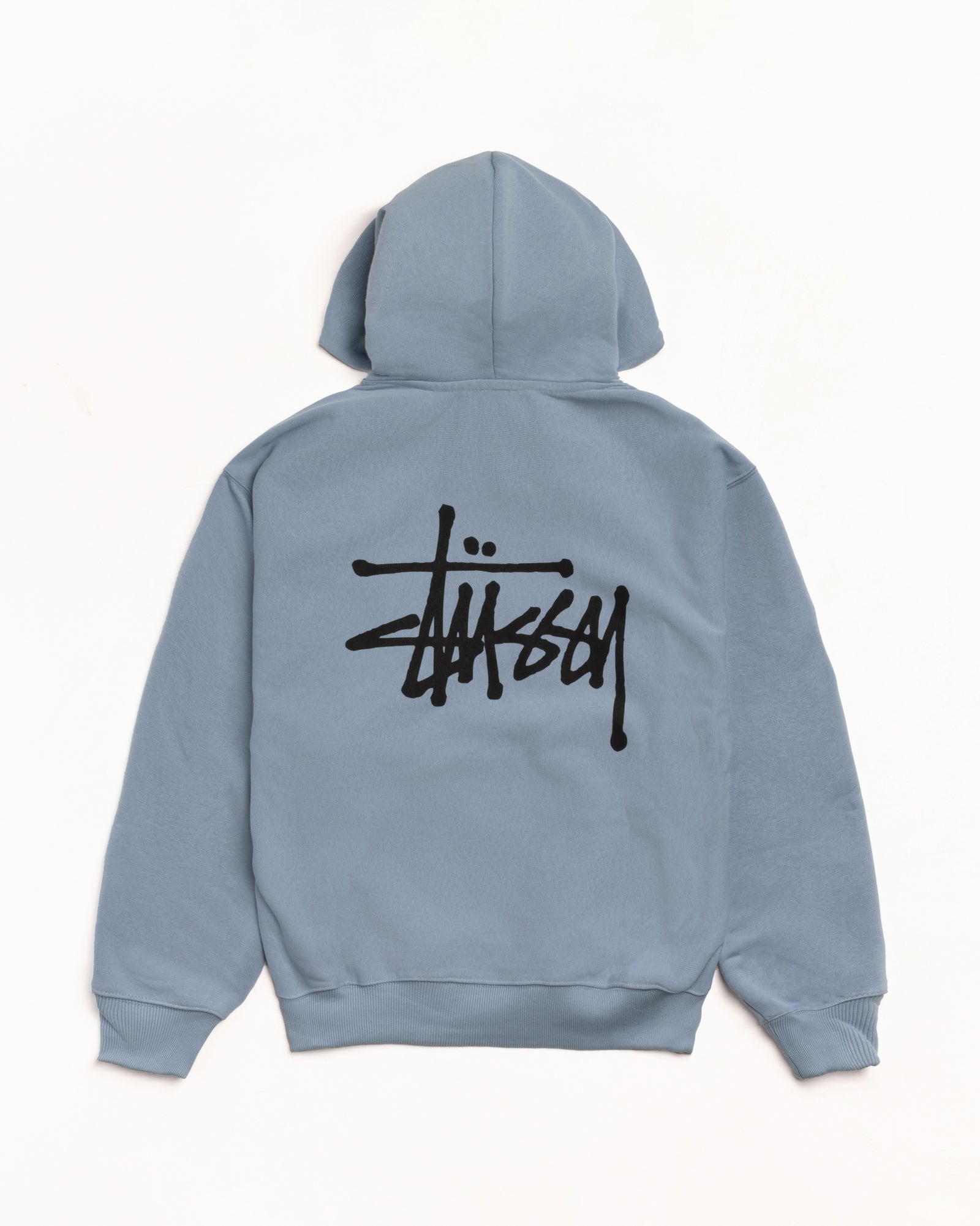 Basic Stüssy Hoodie – Slate | Sweats | Stüssy