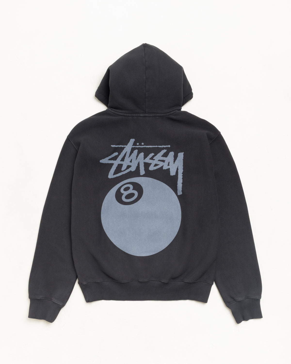 8 Ball Hoodie Garment Dyed – Faded Black | Sweats | Stüssy