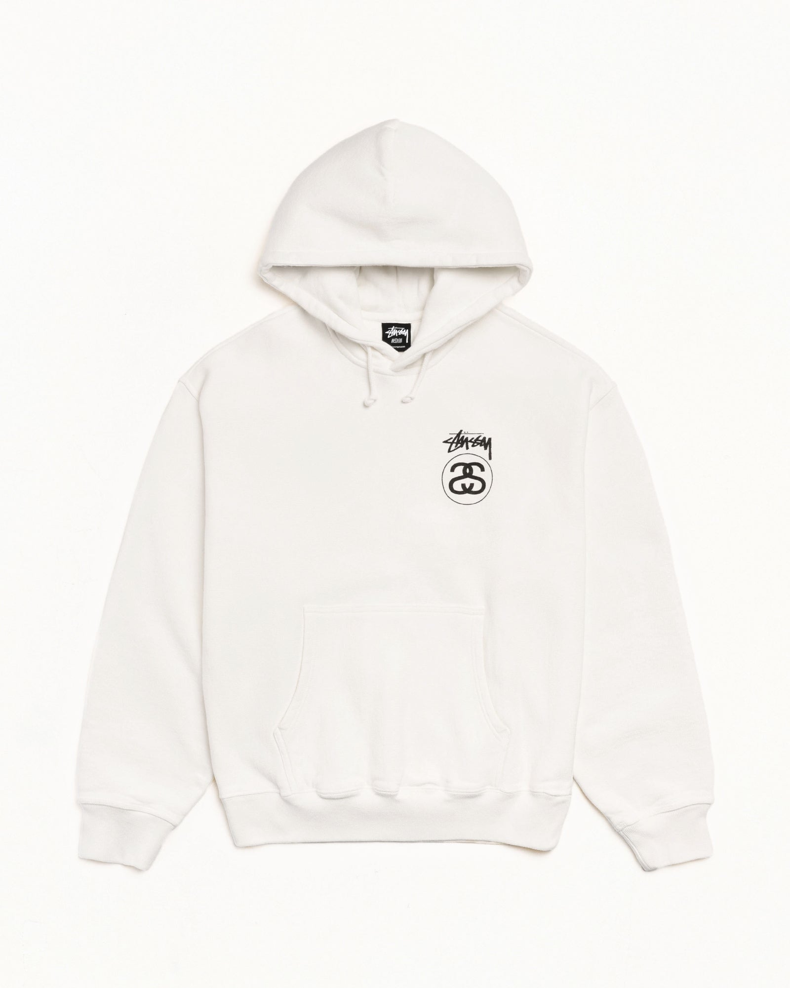 Stock Link Hoodie Pigment Dyed – Natural | Sweats | Stüssy