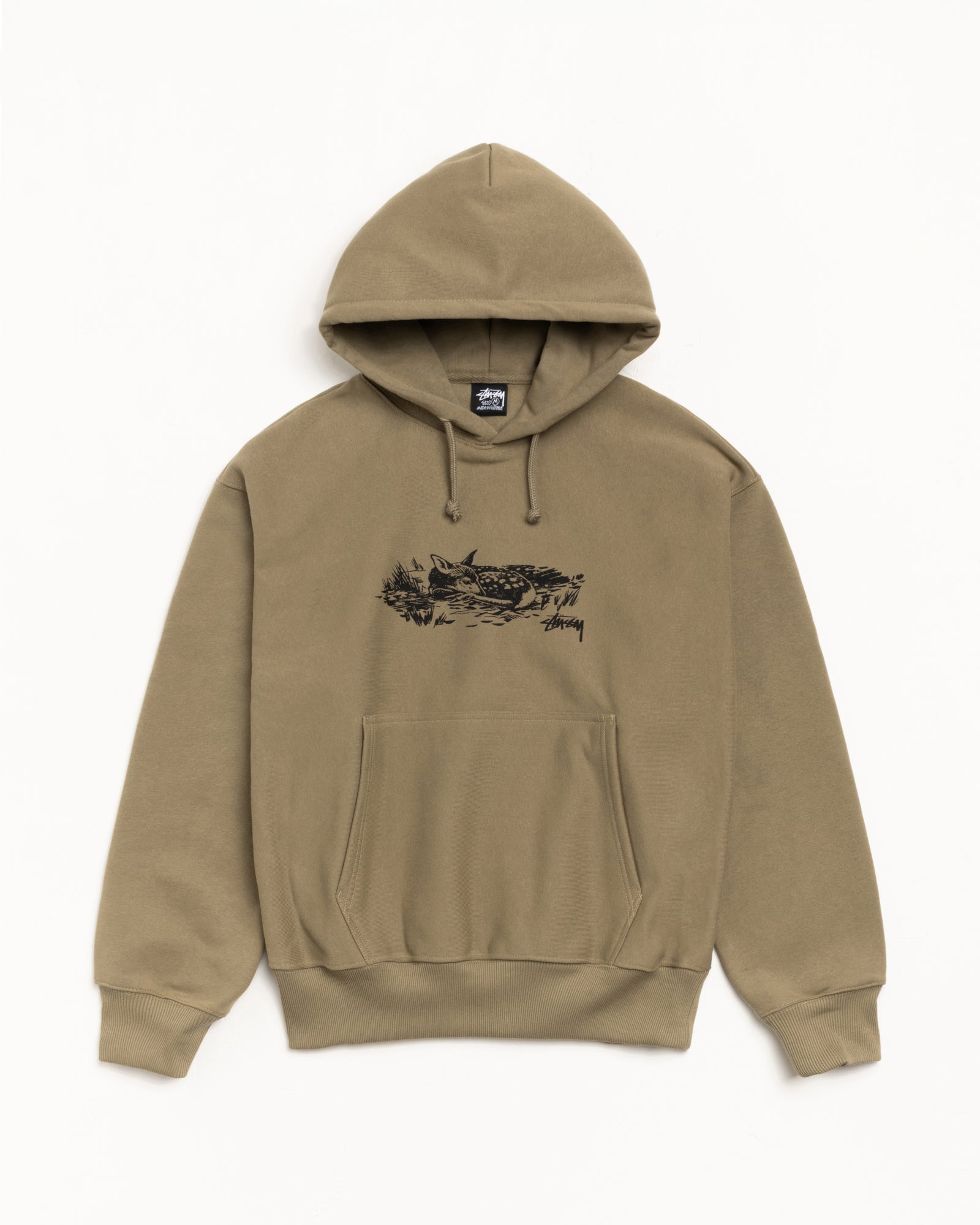 Fawn Hood Mens Long Sleeve In Army