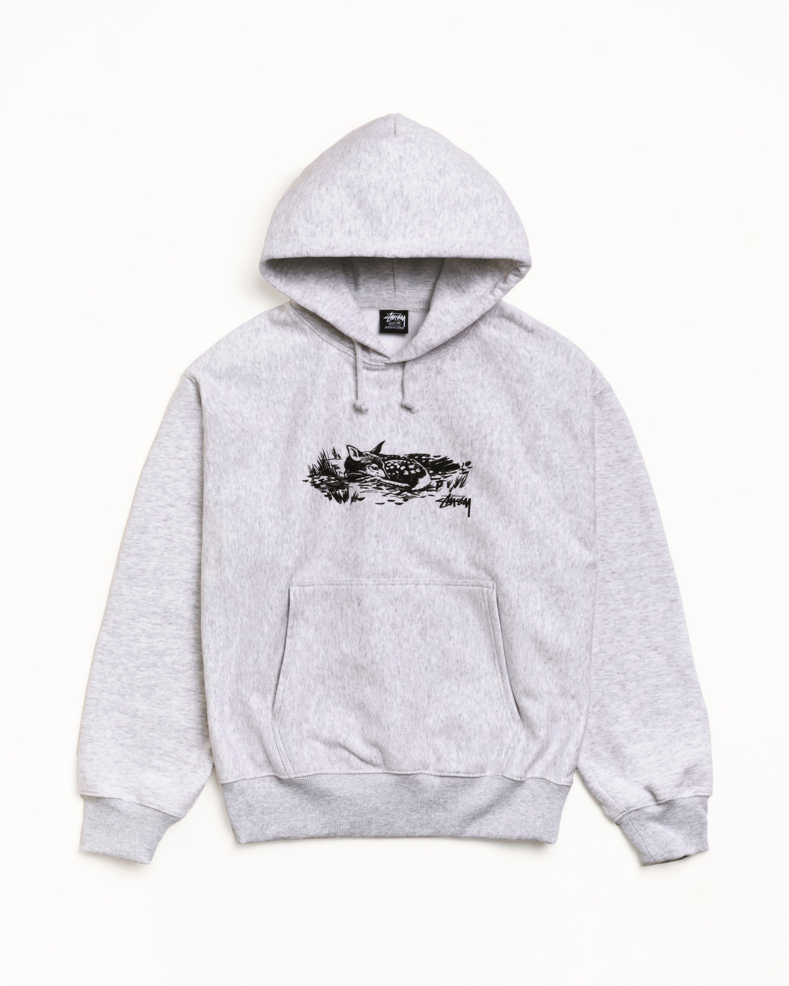 Stussy Stüssy logo-print Hoodie | Black | FARFETCH