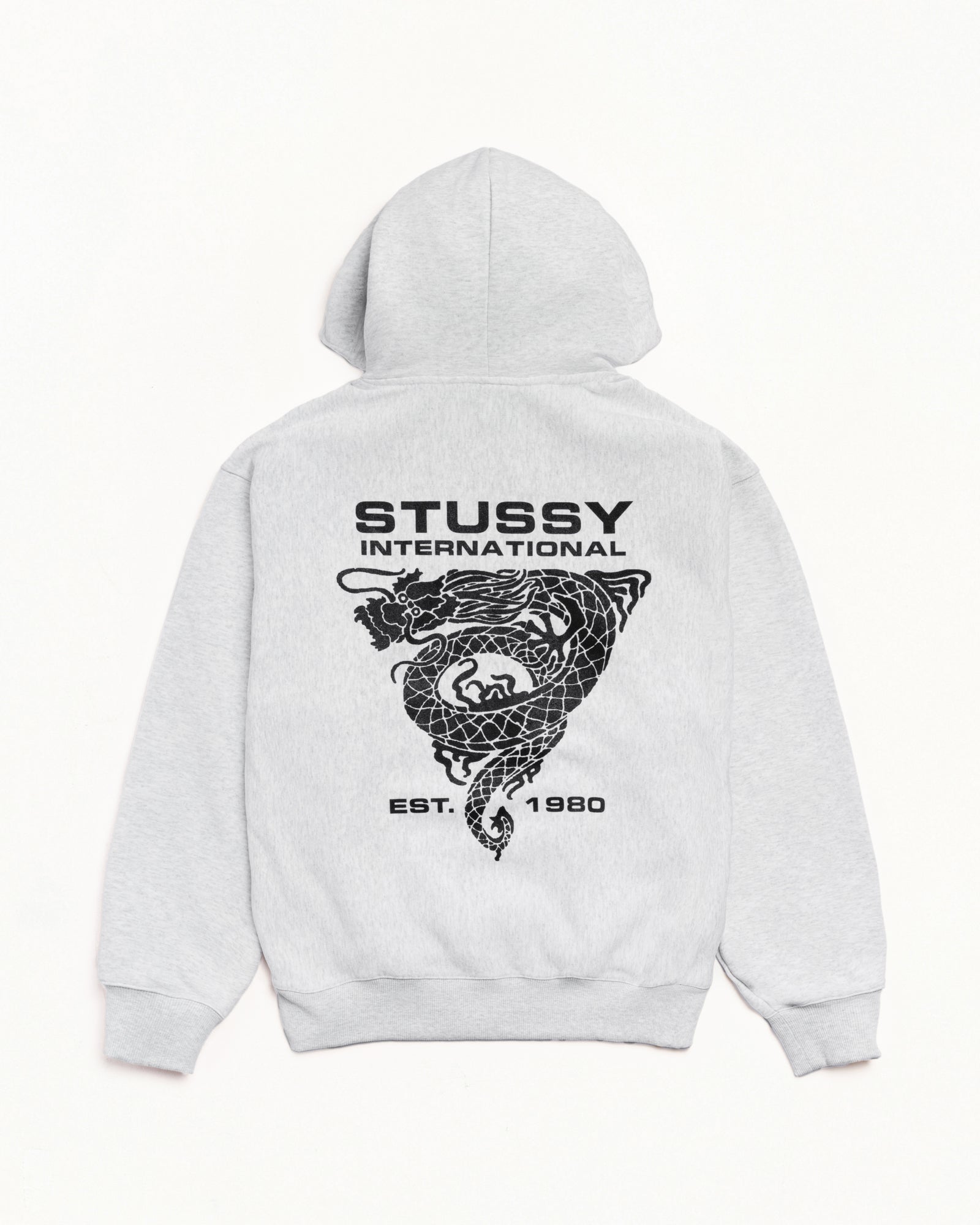 Dragon Hoodie – Ash Heather | Sweats | Stüssy