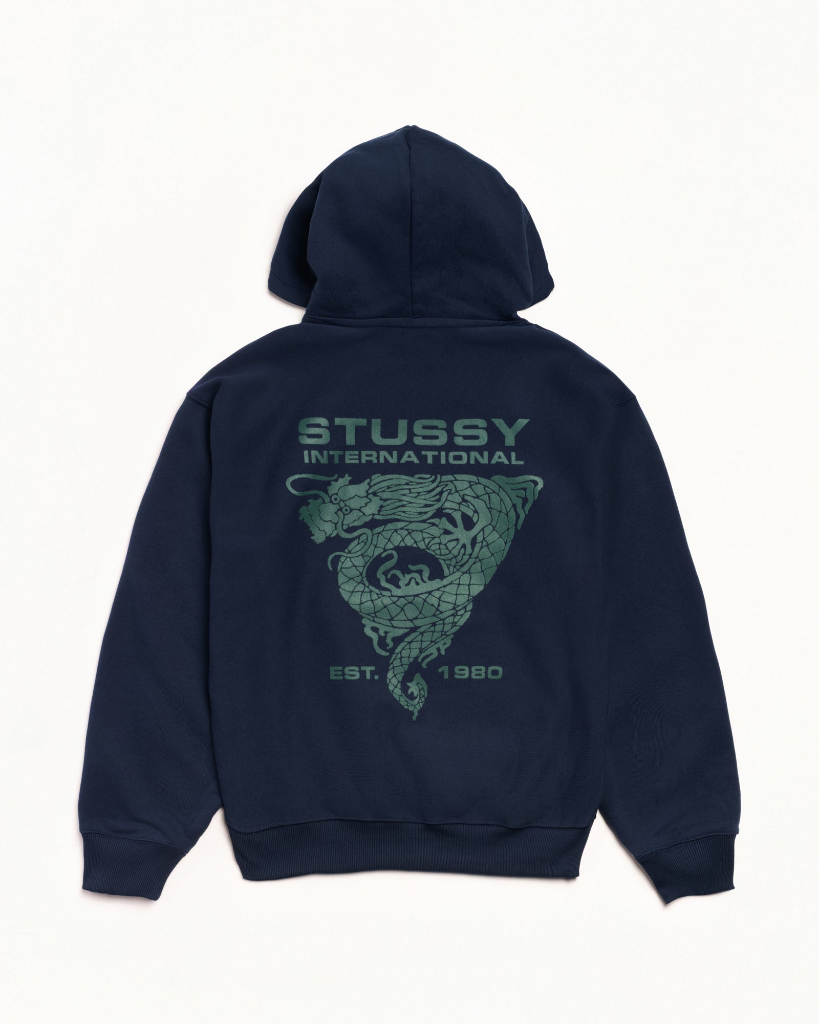 Dragon Hoodie – Navy | Sweats | Stüssy