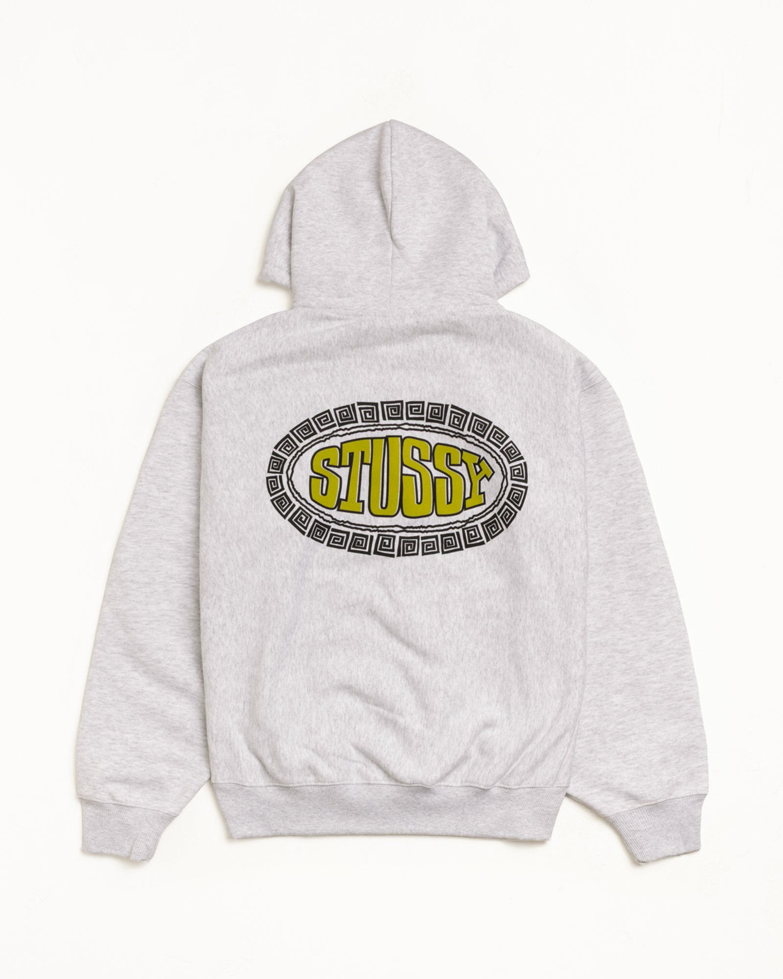 Tile Oval Hoodie – Ash Heather | Sweats | Stüssy