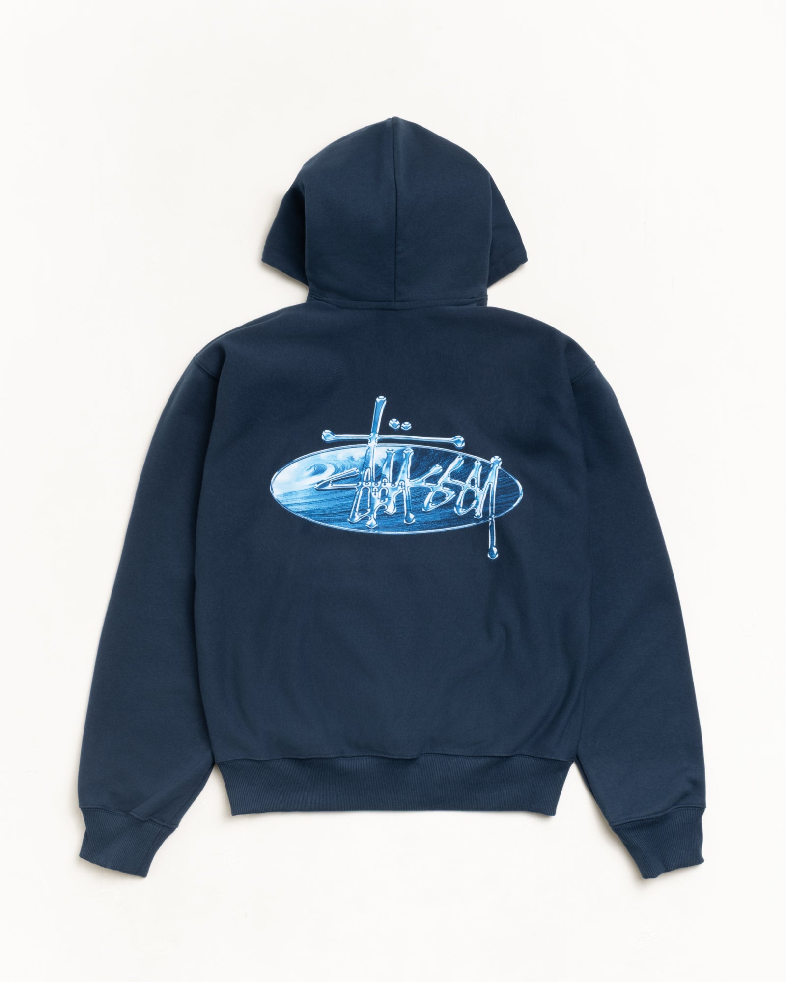 トップス 00s old stussy hoodie navy stock logo Basic Stüssy Hoodie – Navy | Sweats | Stüssy
