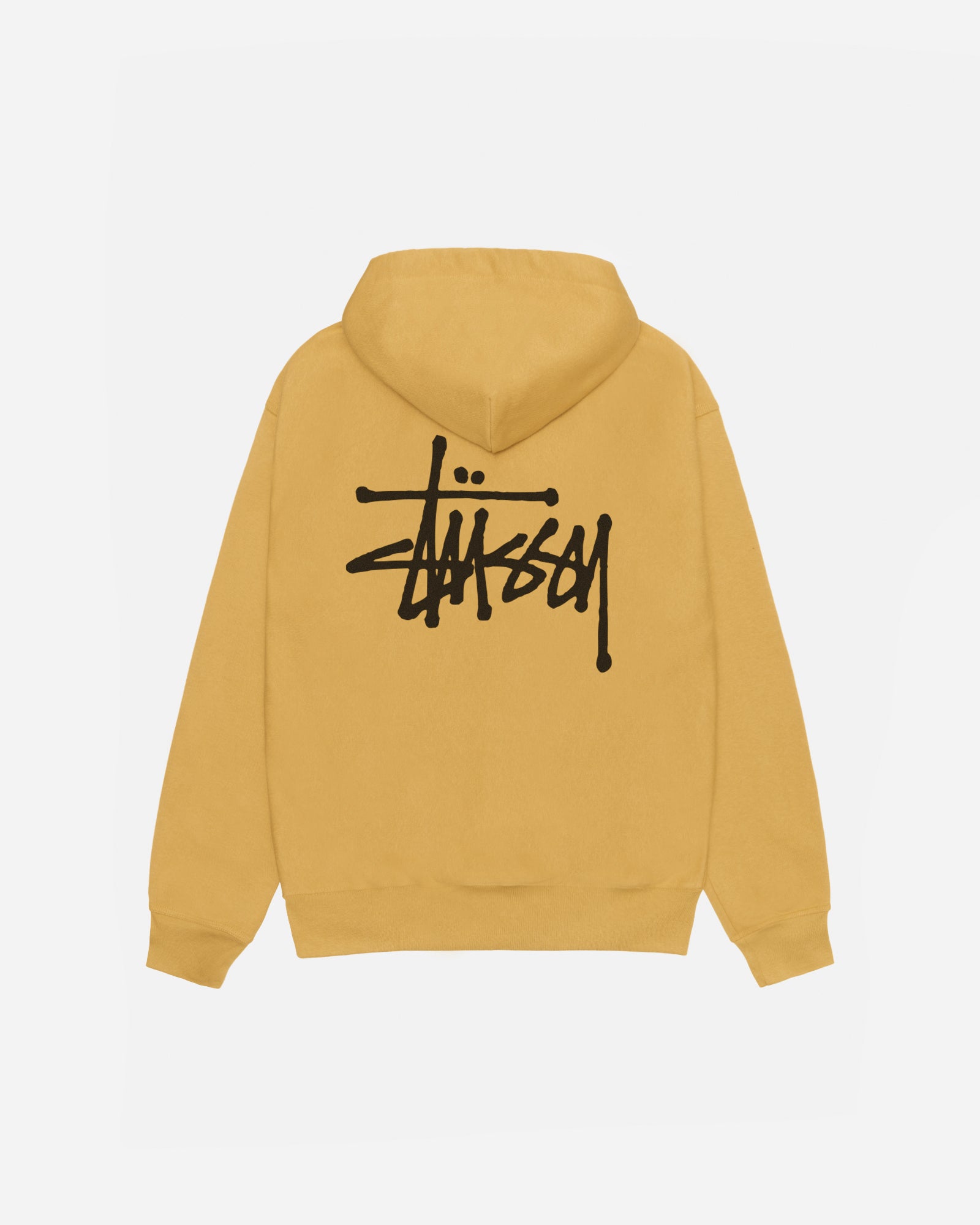 Basic Stüssy Zip Hoodie in curry – Stüssy