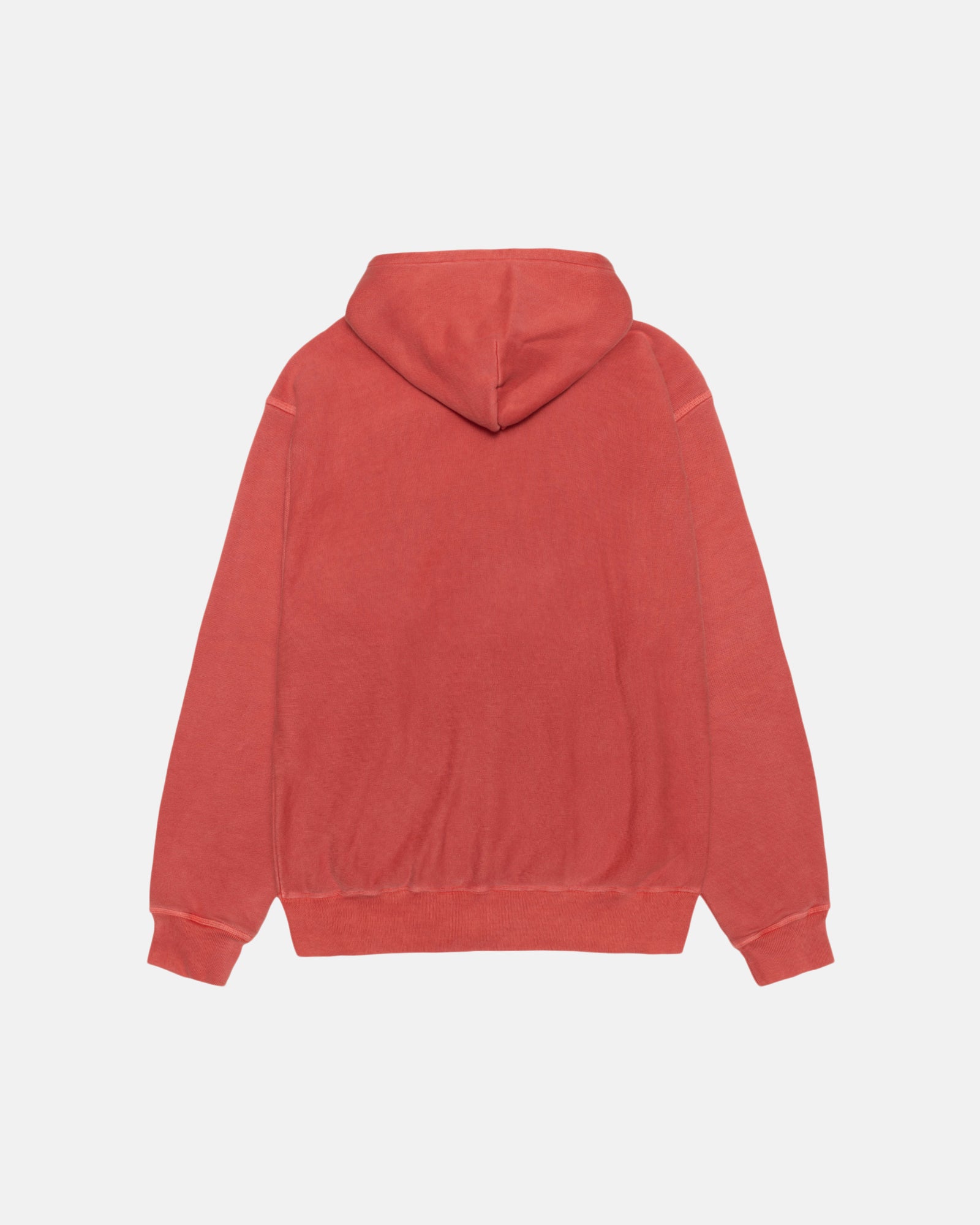 Smooth Stock Zip Hoodie Pigment Dyed in guava – Stüssy 