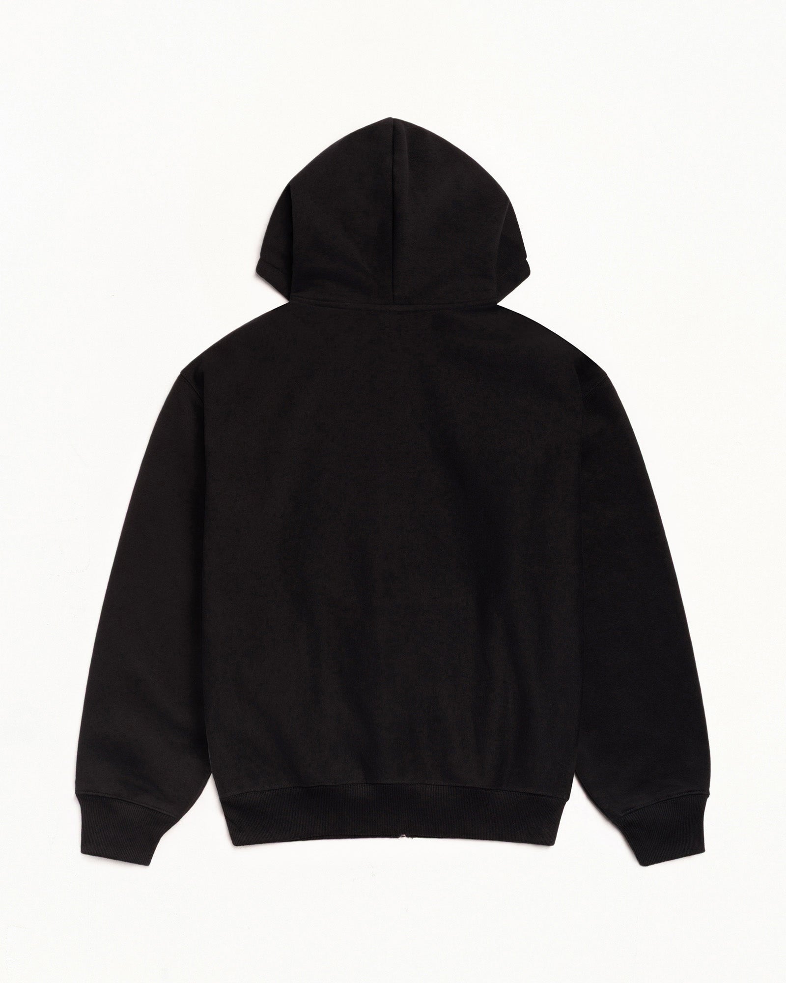 Mirror Zip Hood Mens Long Sleeve In Black