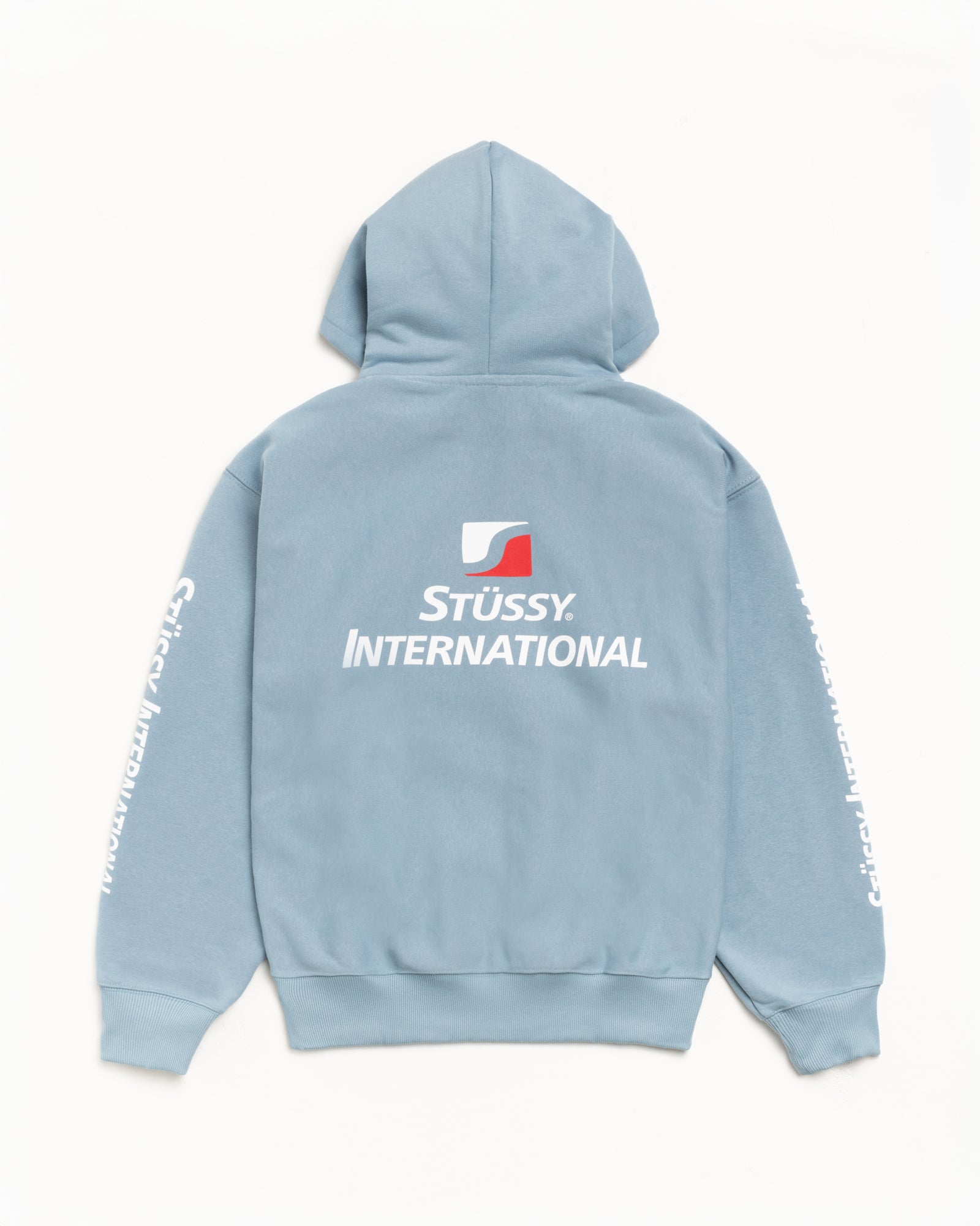 Stüssy International Zip Hoodie – Slate | Sweats | Stüssy