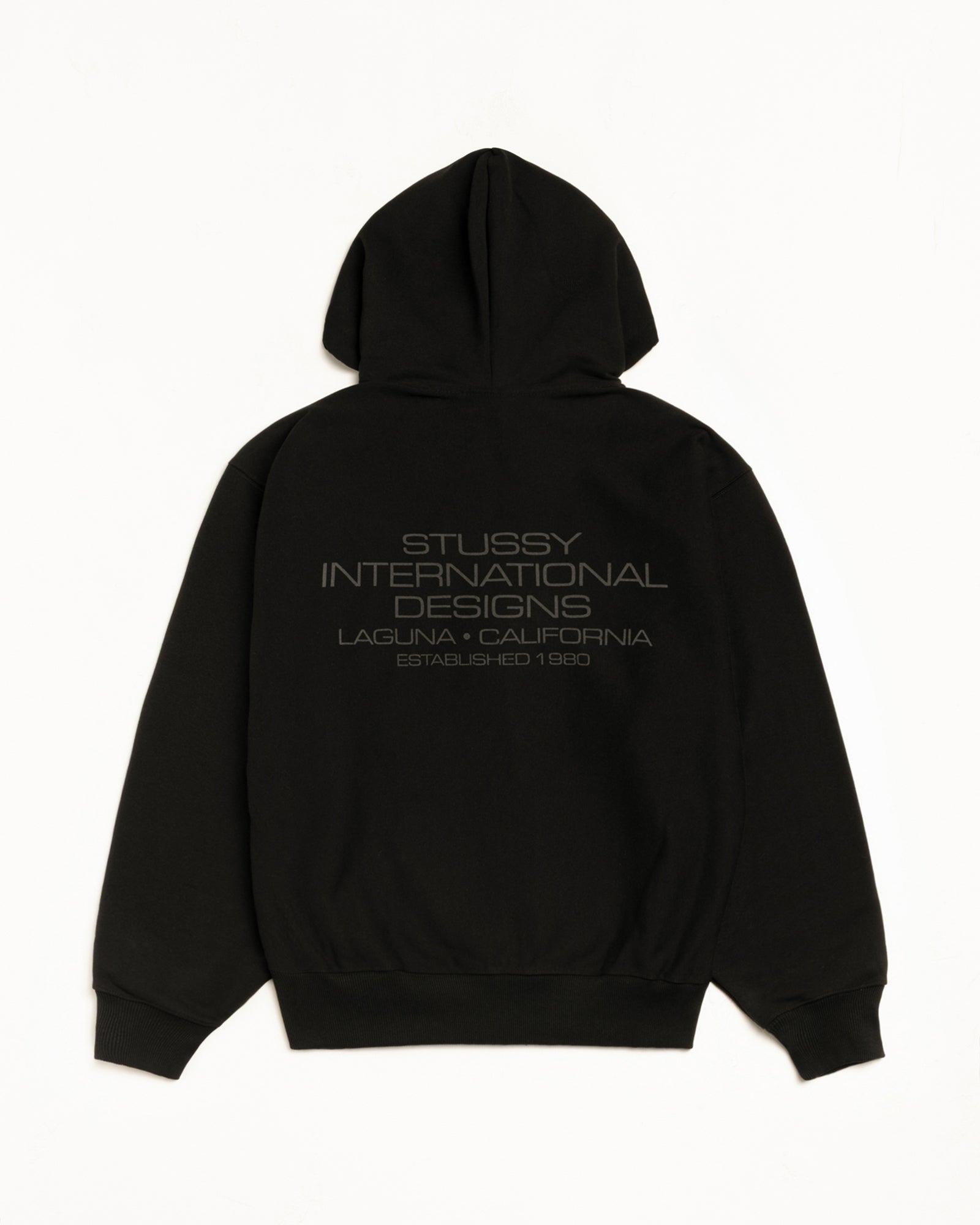 INTERNATIONAL DESIGNS ZIP HOODIE