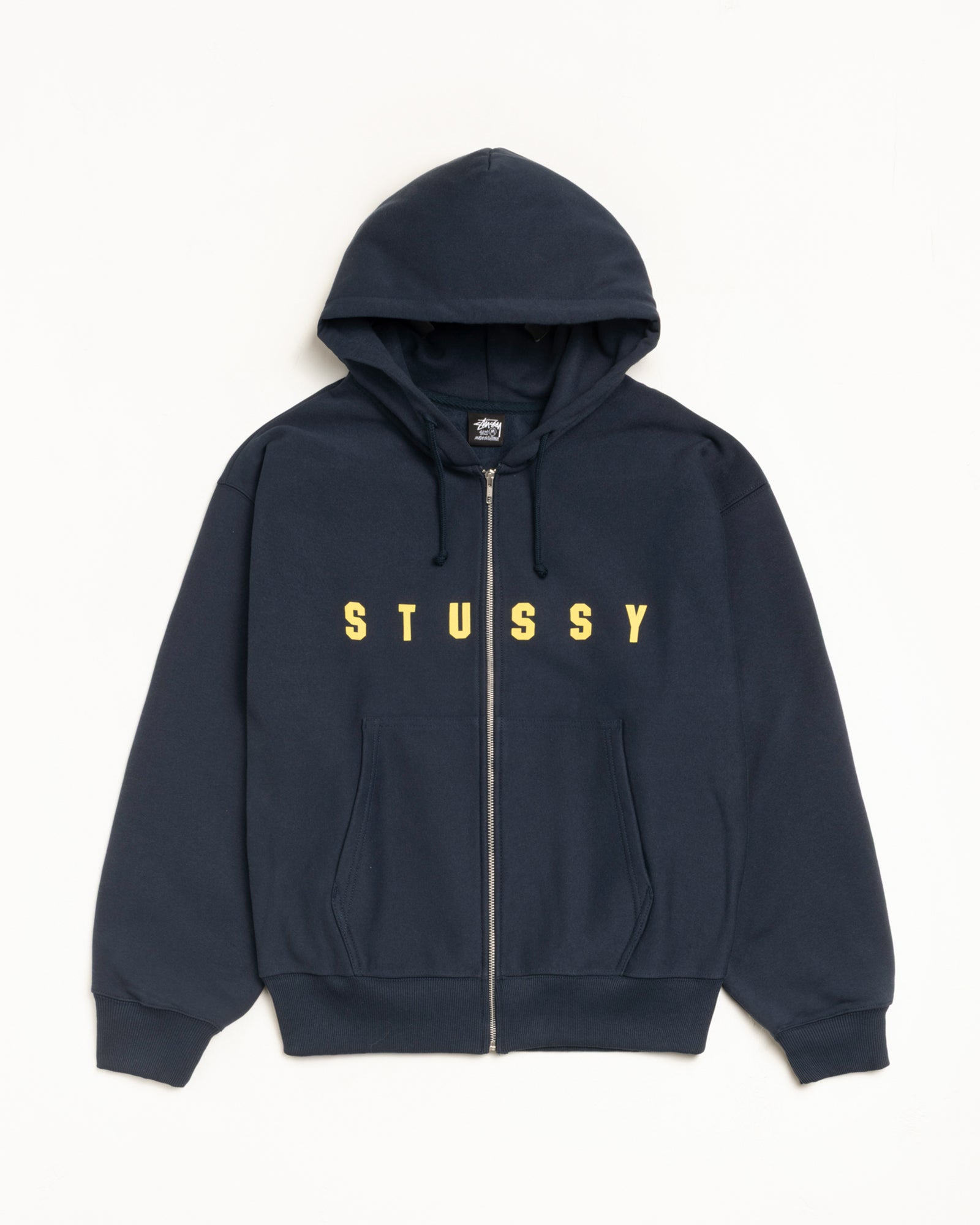 Lens Zip Hood Mens Long Sleeve In Navy