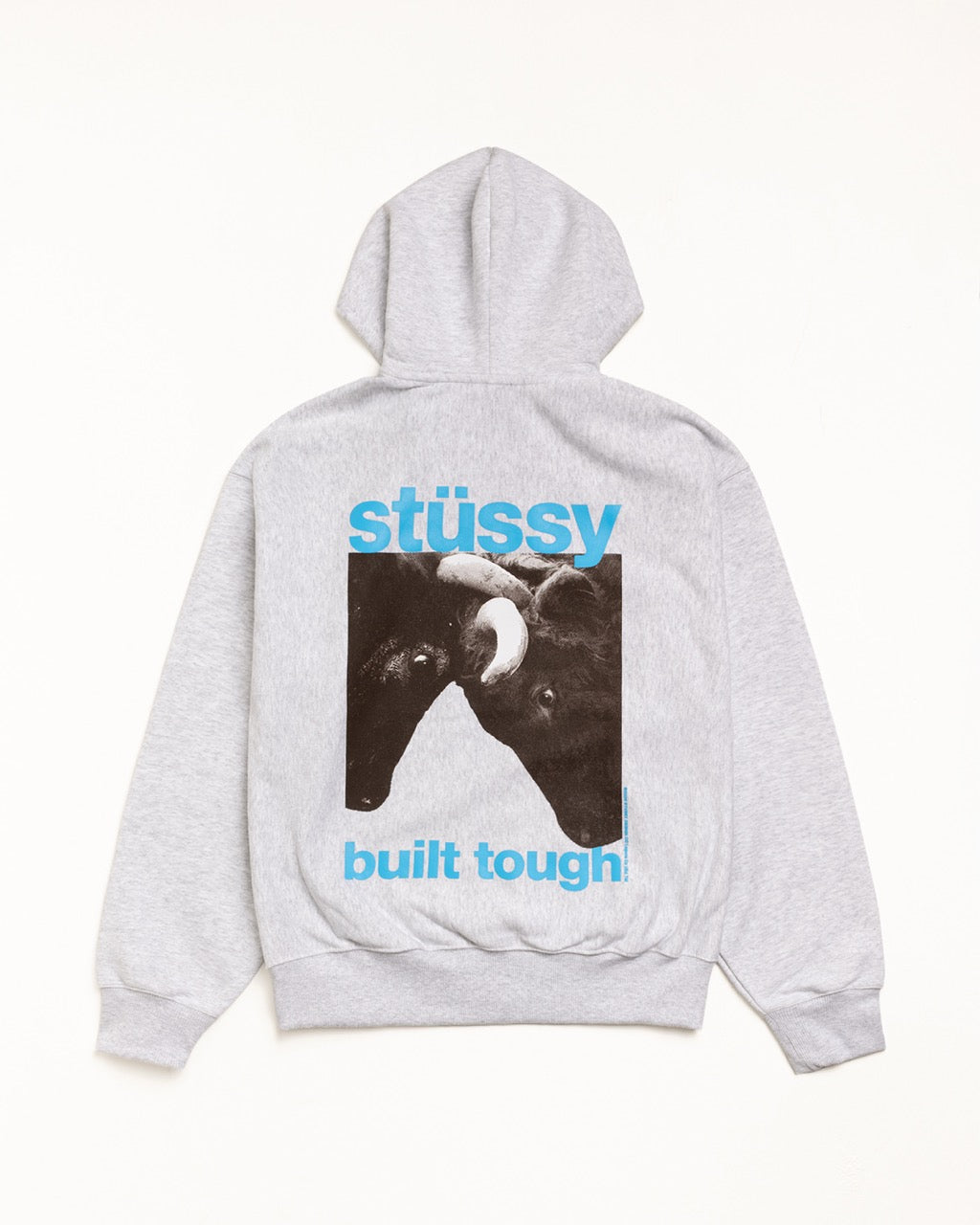 Built Tough Zip Hoodie – Ash Heather | Sweats | Stüssy