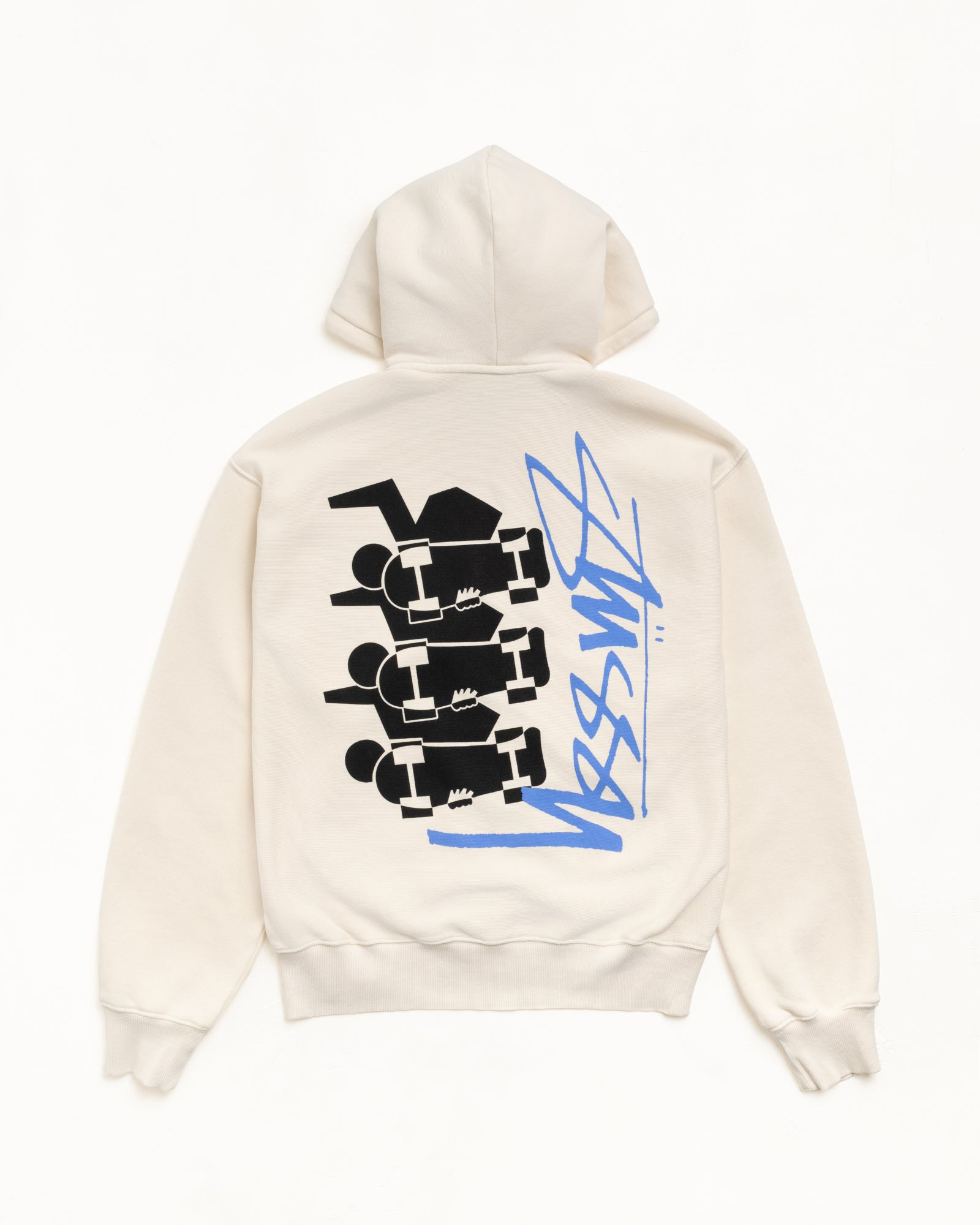 Skate Stack Zip Hoodie Pigment Dyed – Bone | Sweats | Stüssy