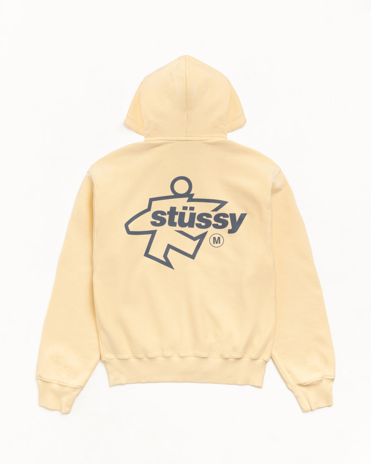 Surf Size Zip Hoodie – Yellow | Sweats | Stüssy