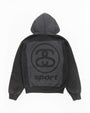 LINK SPORT ZIP HOODIE GARMENT DYED