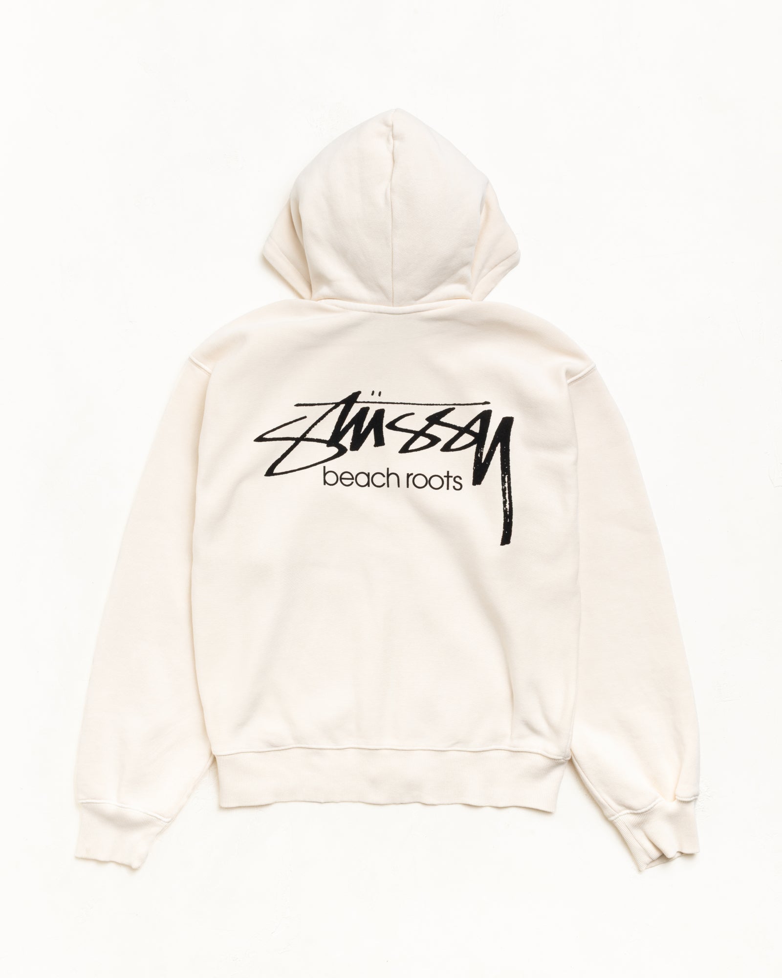 70s80s ビンテージ スウェット スクリューagain L Beach Roots Zip Hoodie Garment Dyed – Bone | Sweats | Stüssy