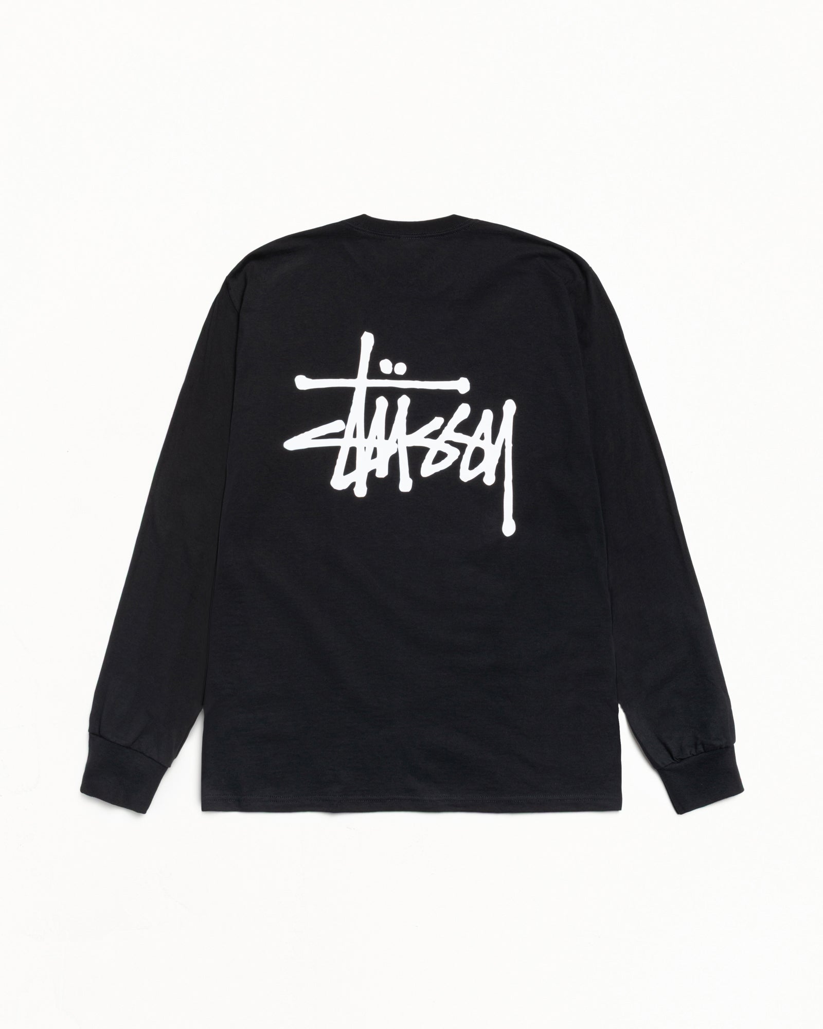Basic Stüssy LS Tee in black – Stüssy