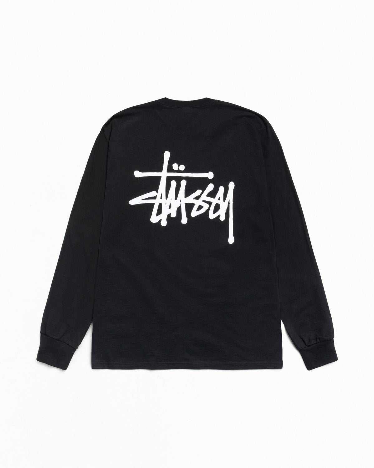 Basic Stüssy LS Tee in black – Stüssy