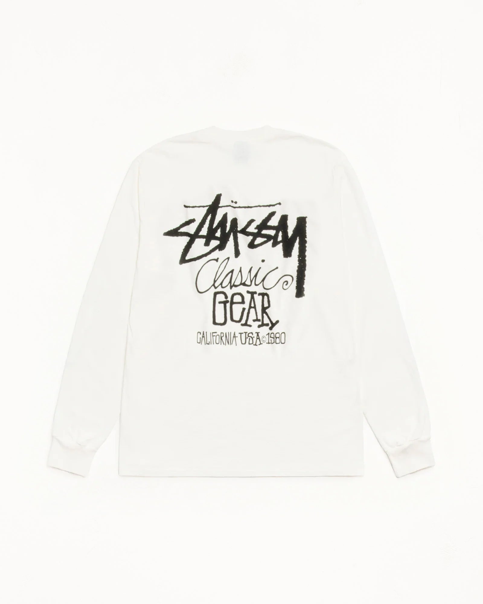 Classic Gear Ls Tee Pigment Dyed – Natural | Tees | Stüssy