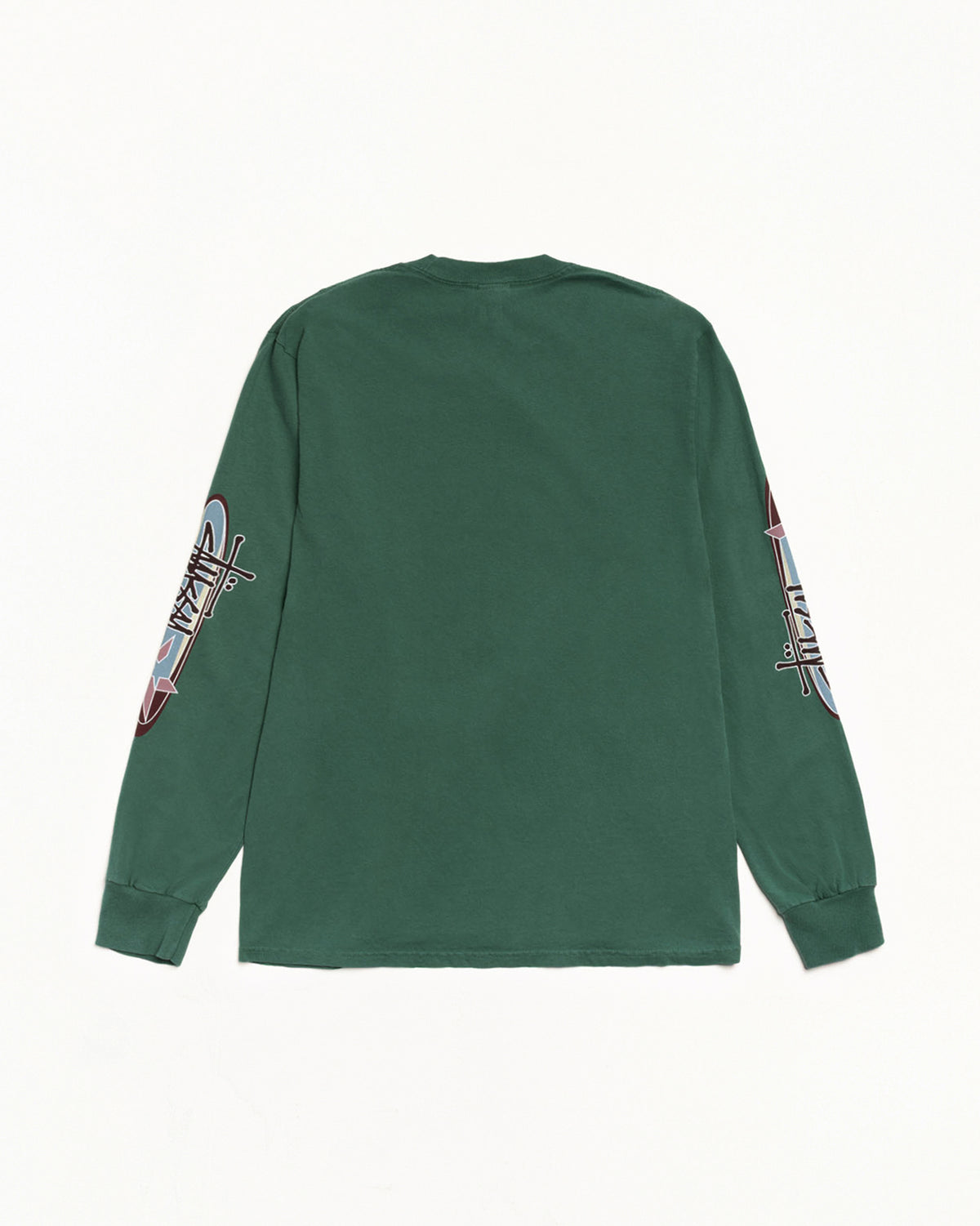 Two Star LS Tee Pigment Dyed – Pine | Tees | Stüssy