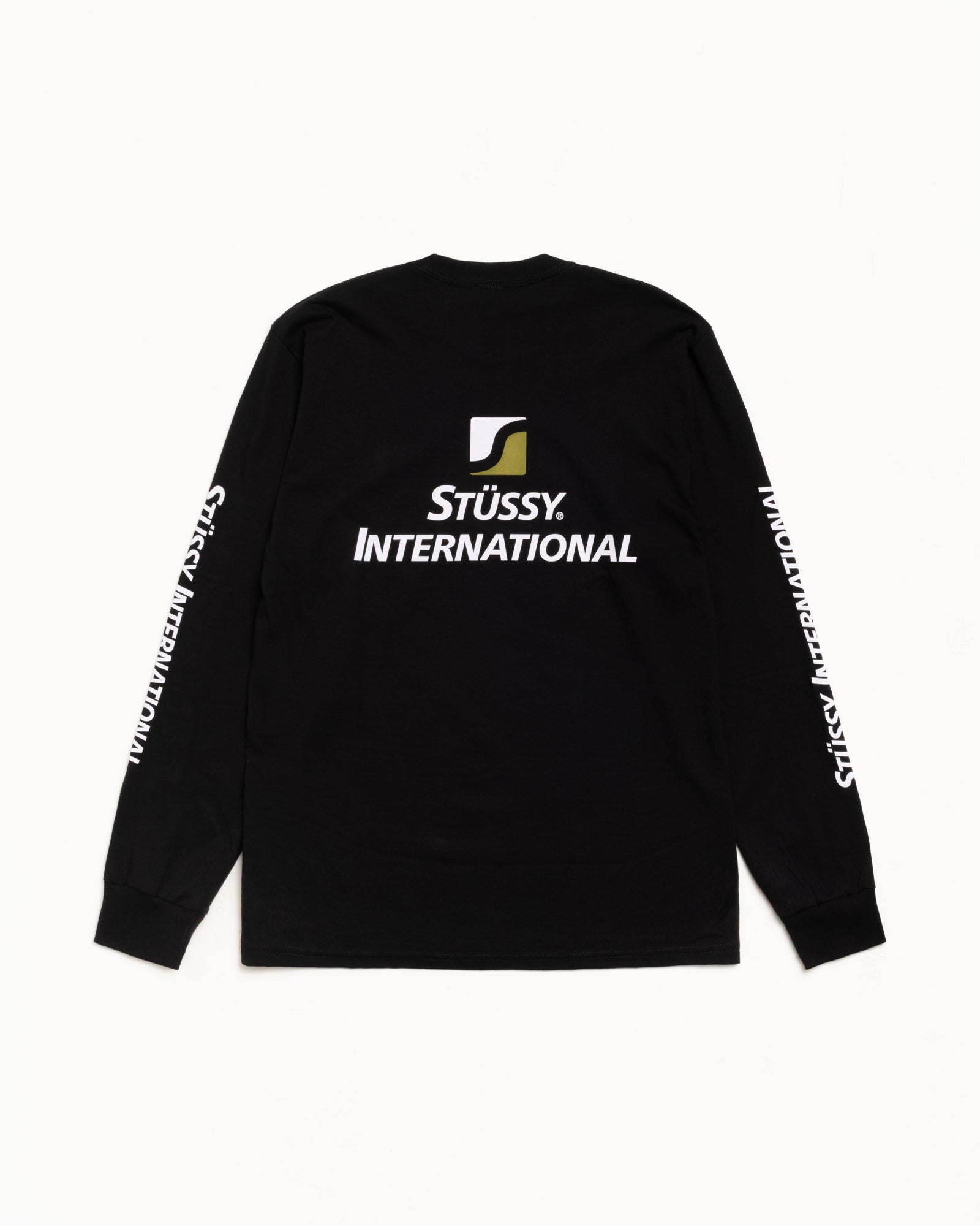 Stüssy International Ls Tee – Black | Tees | Stüssy