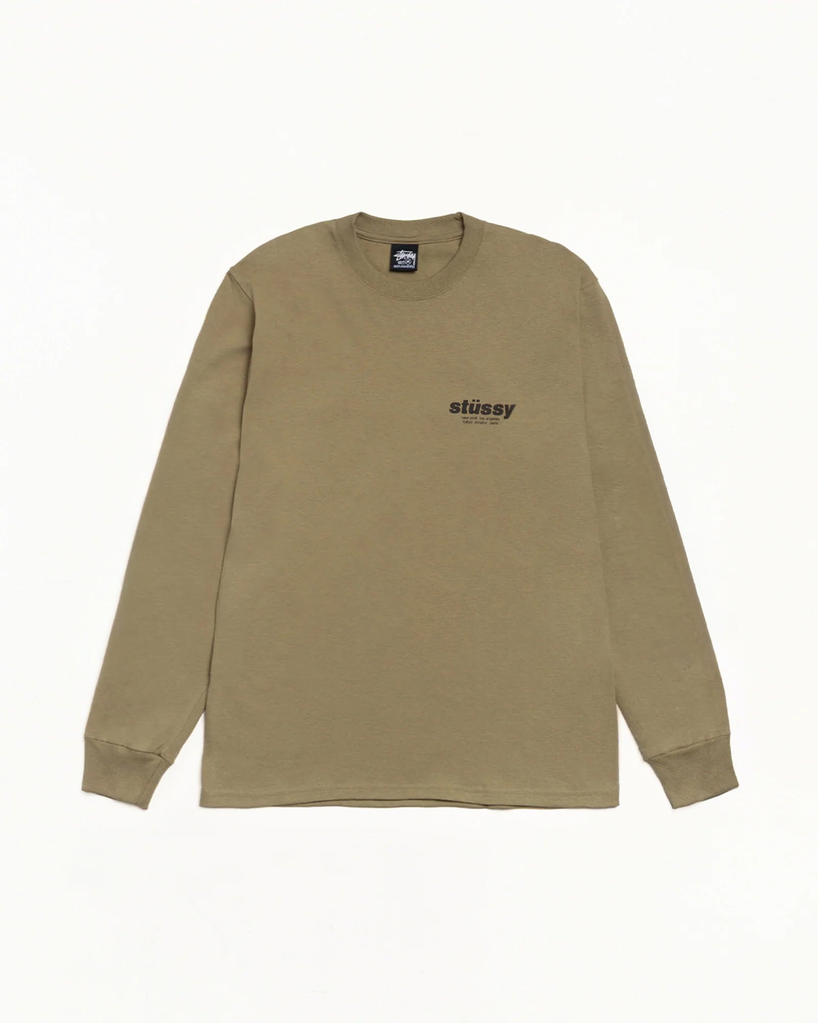 Rollers Ls Tee Mens Long Sleeve In Olive