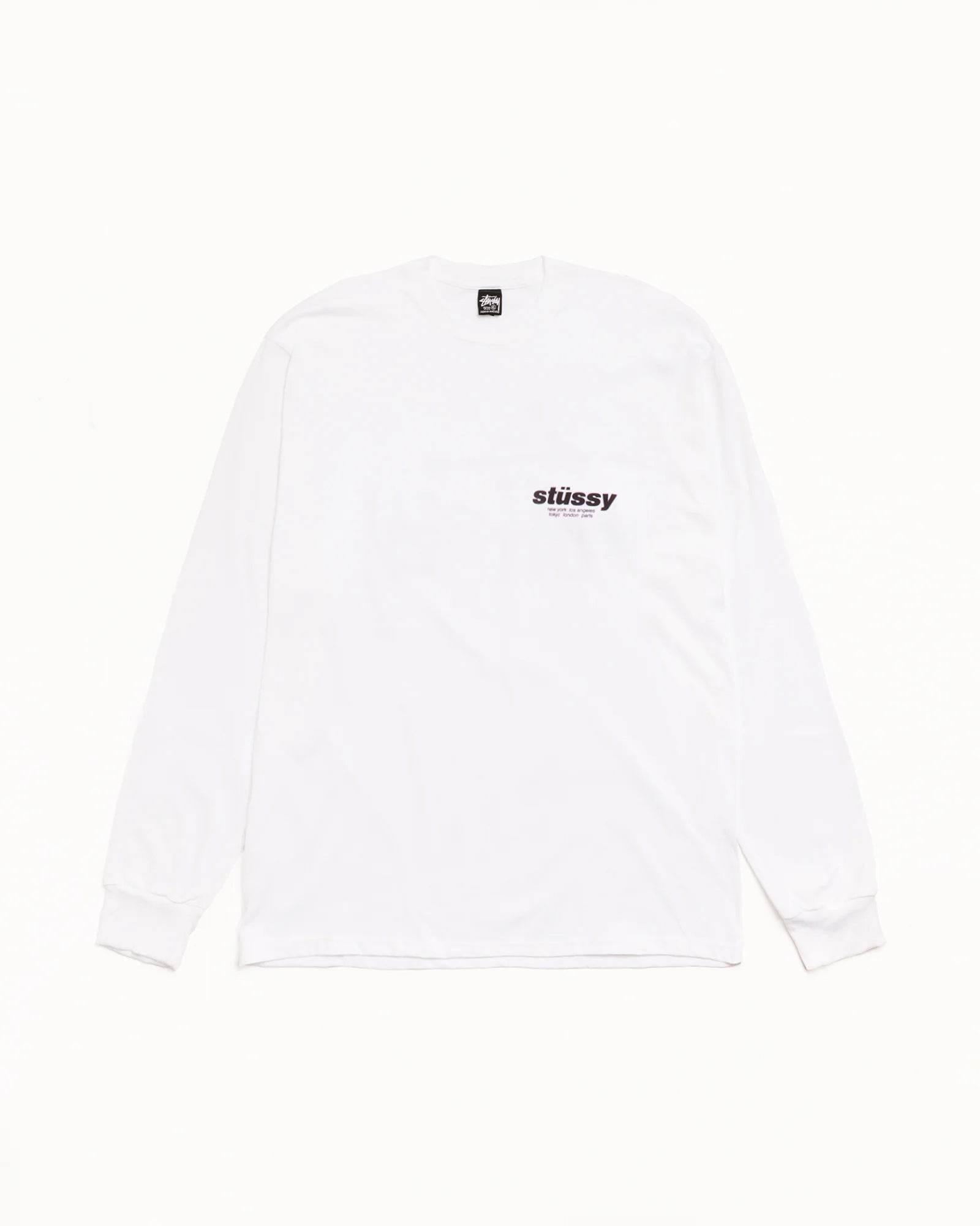 Rollers Ls Tee Mens Long Sleeve In White