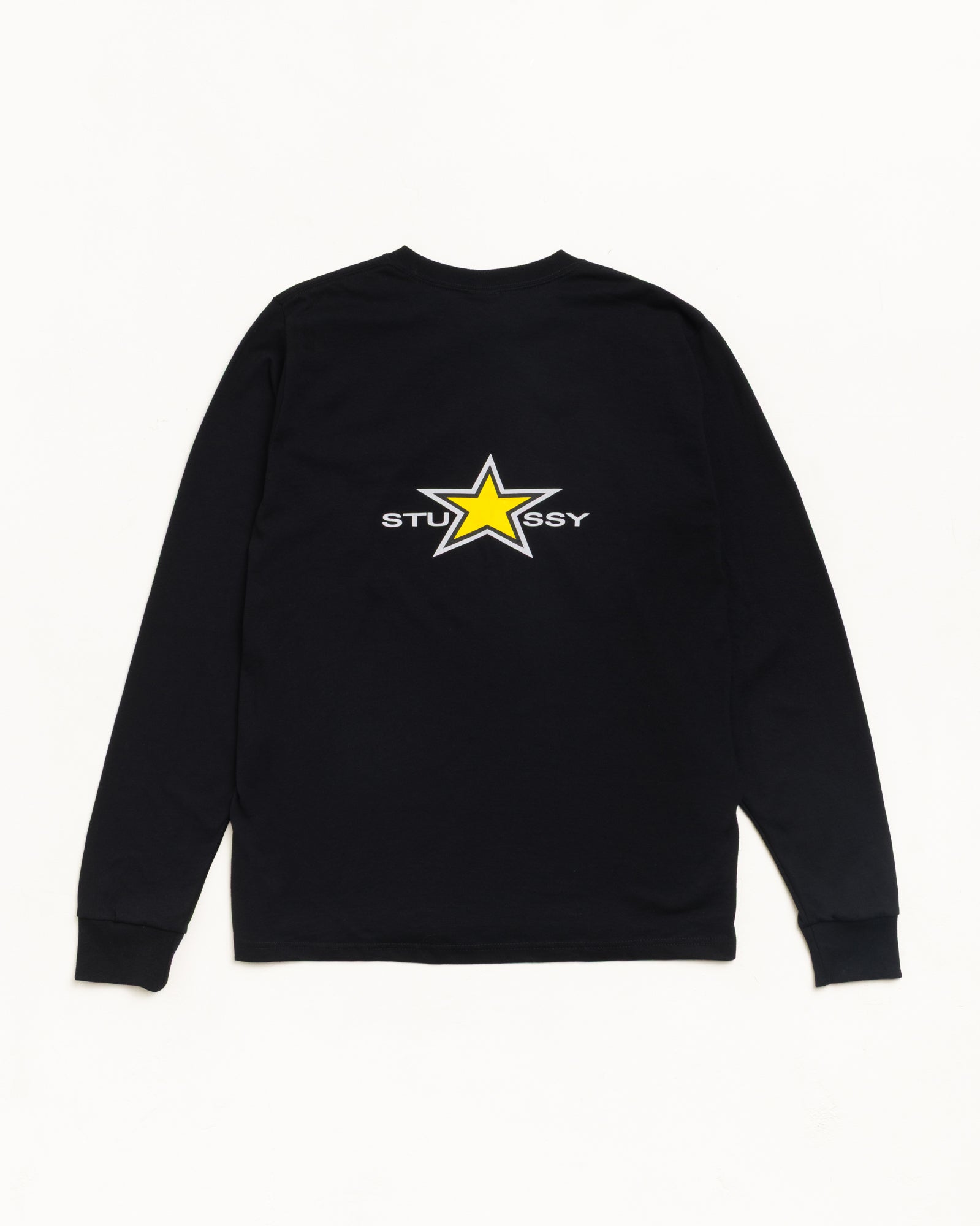 Stussy Star LS Tee - Black | Tees | Stüssy