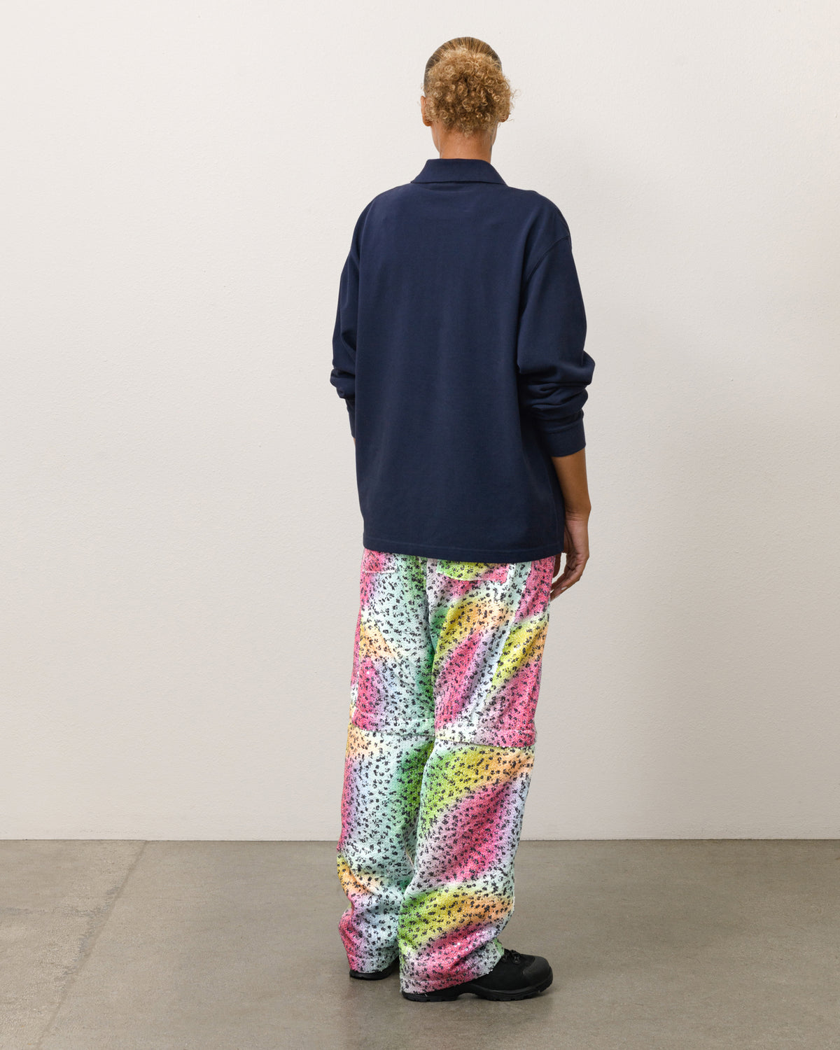 Stussy Tears Sequin Pant Mens In Multi