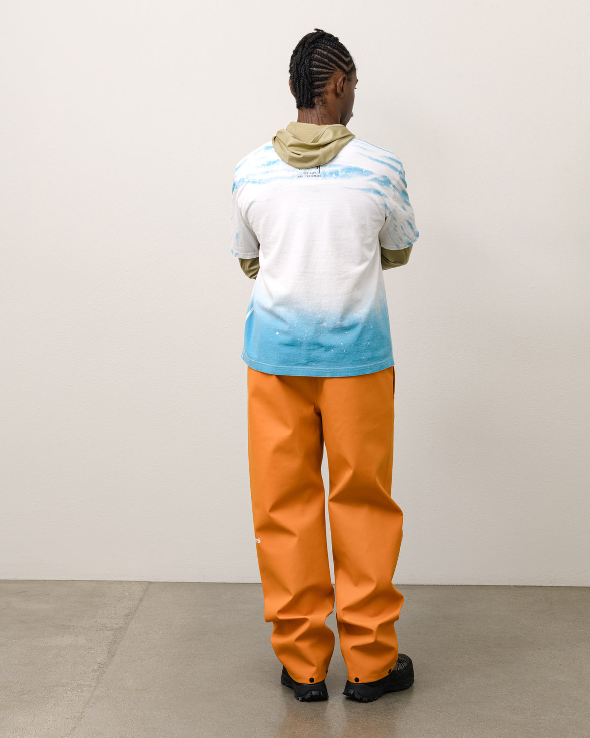 Stussy Tears Columbia Pant Unisex In Orange