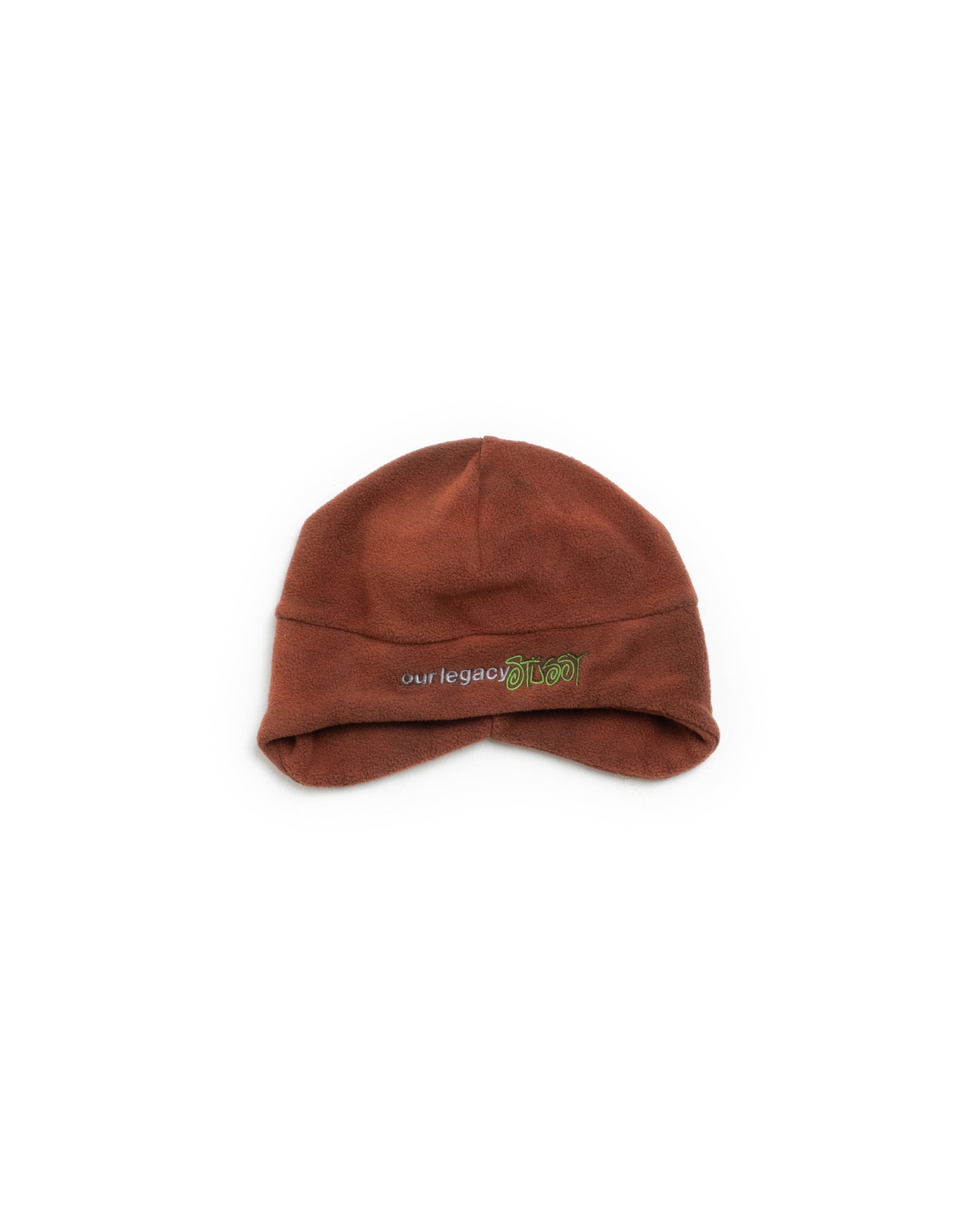 Our Legacy Polar Fleece Beanie in Overdyed