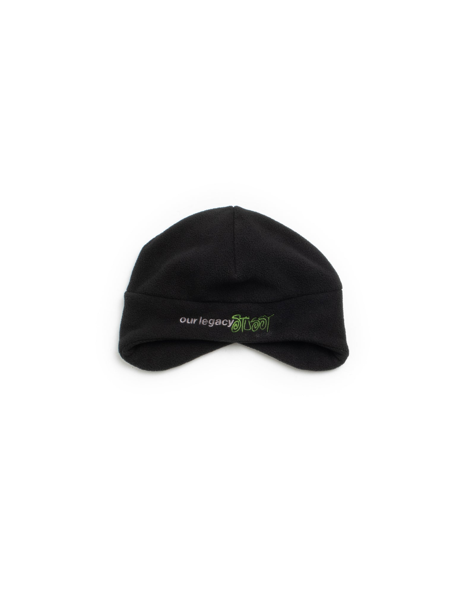 Our Legacy Polar Fleece Beanie in Overdyed