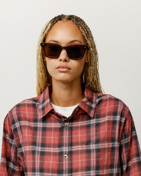 Ace Sunglasses Accessories In Dark Brown/brown Lens