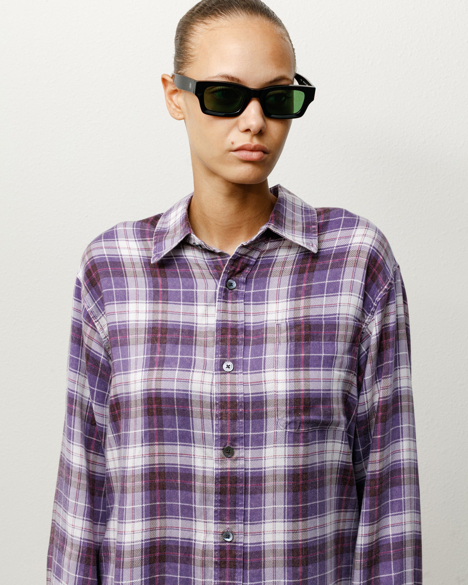 Vincent Sunglasses – Black / Green Lens | Accessories | Stüssy