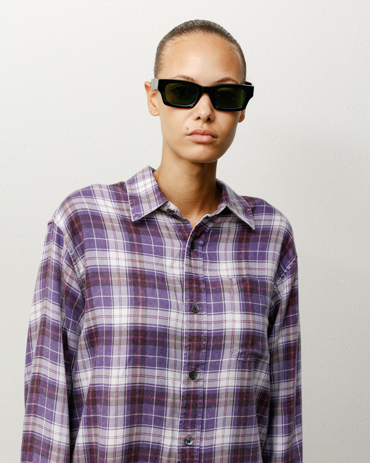 Vincent Sunglasses – Black / Green Lens | Accessories | Stüssy
