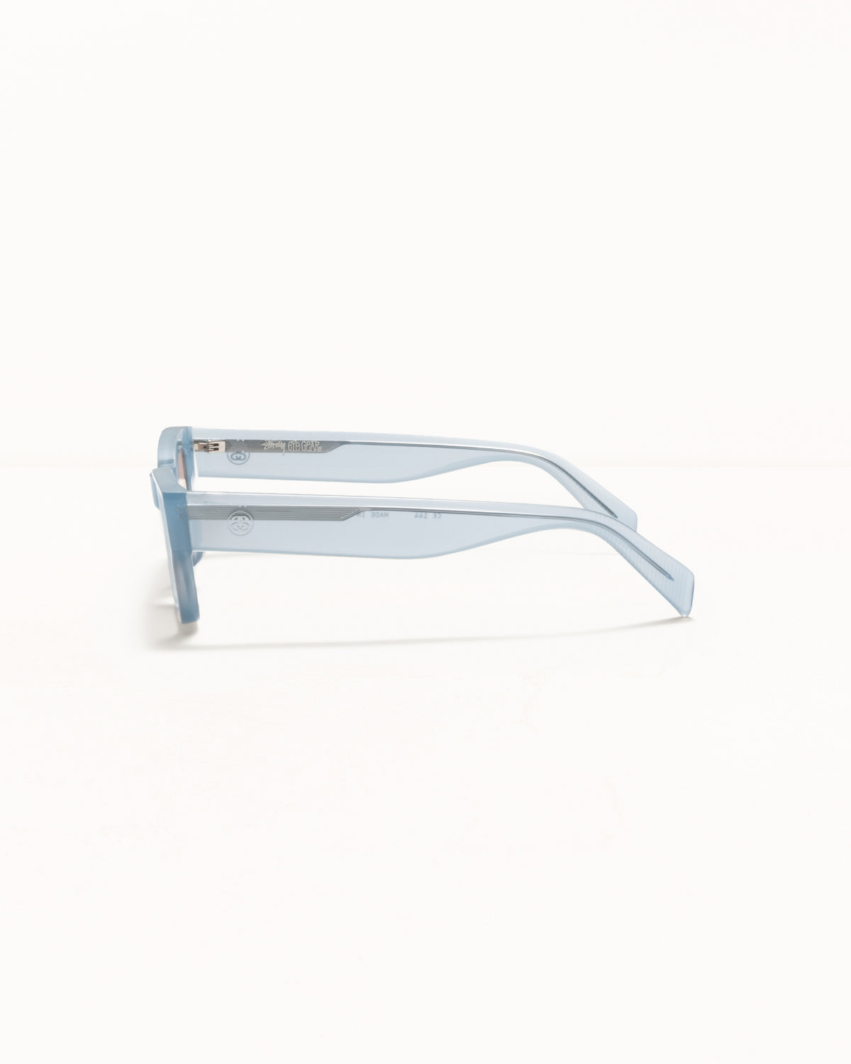 Vincent Sunglasses – Slate Blue / Orange Lens | Accessories | Stüssy