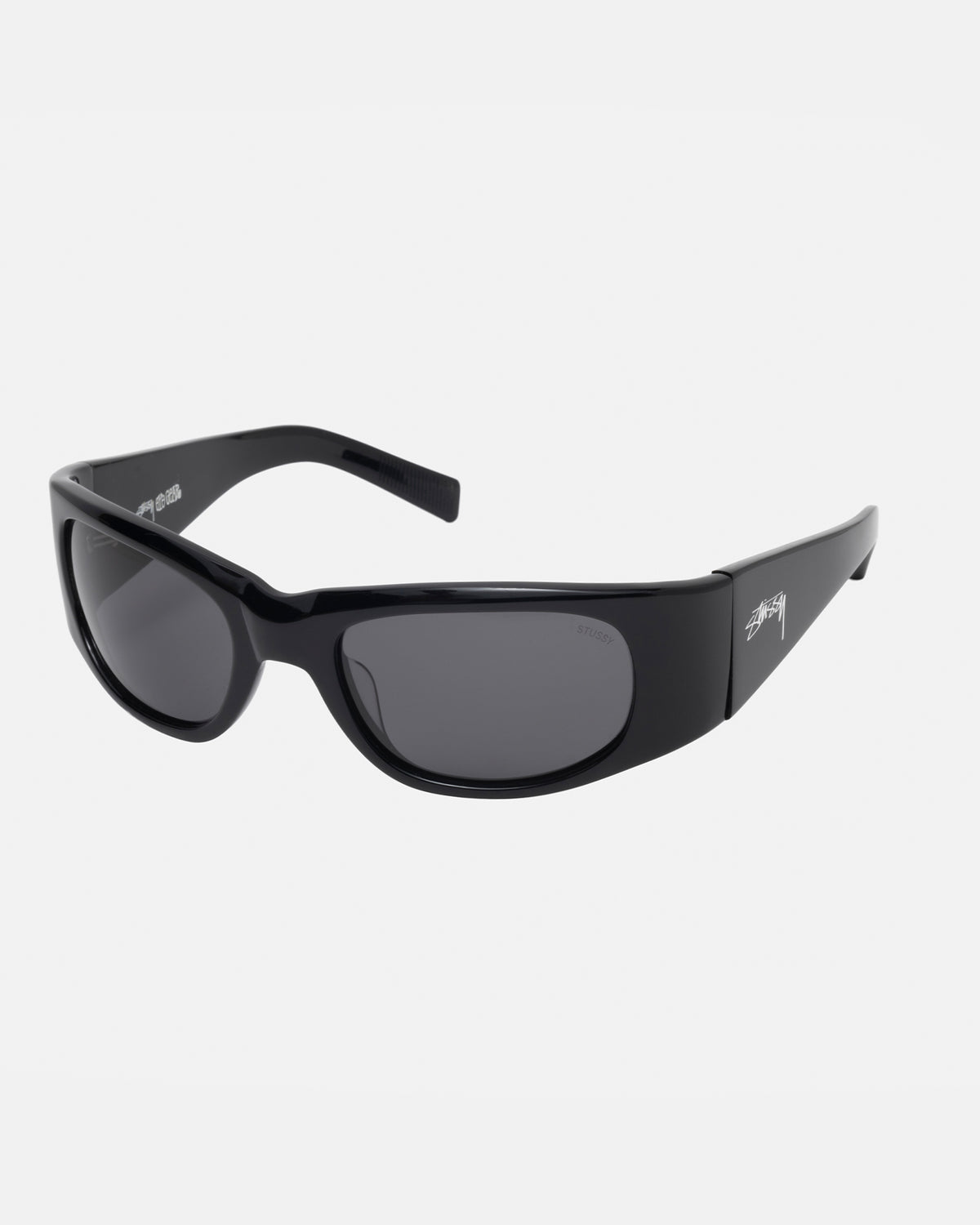Rene Sunglasses in black / black lens – Stüssy