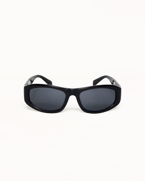 Landon Sunglasses Accessories In Black/black Lens