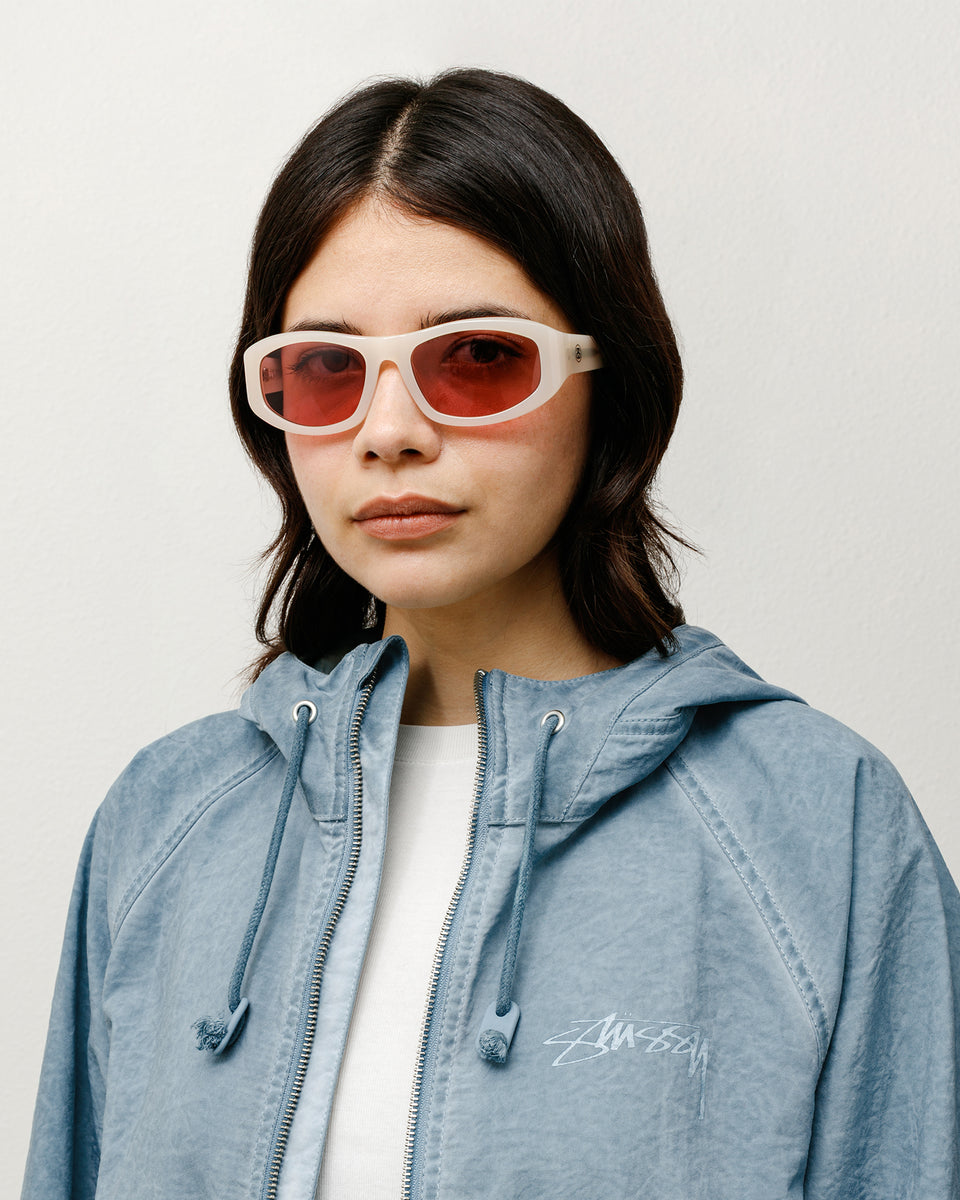 Landon Sunglasses Accessories In Cream / Pink Lens