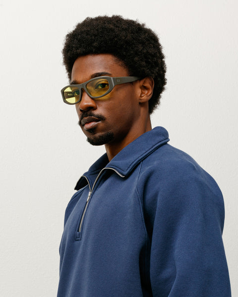 Landon Sunglasses Accessories In Grey/yellow Lens