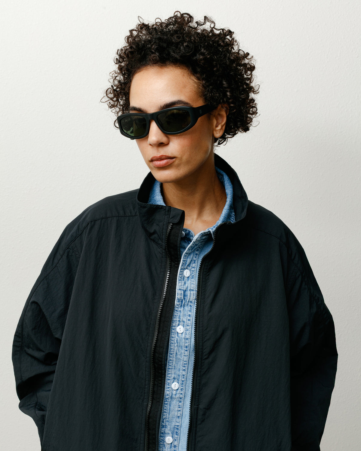 Landon Sunglasses – Matte Black/Green Lens | Eyegear | Stüssy