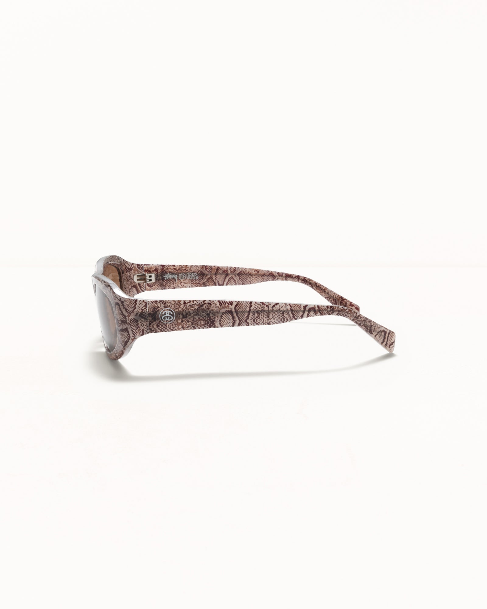 Landon Sunglasses Accessories In Snake Skin/brown